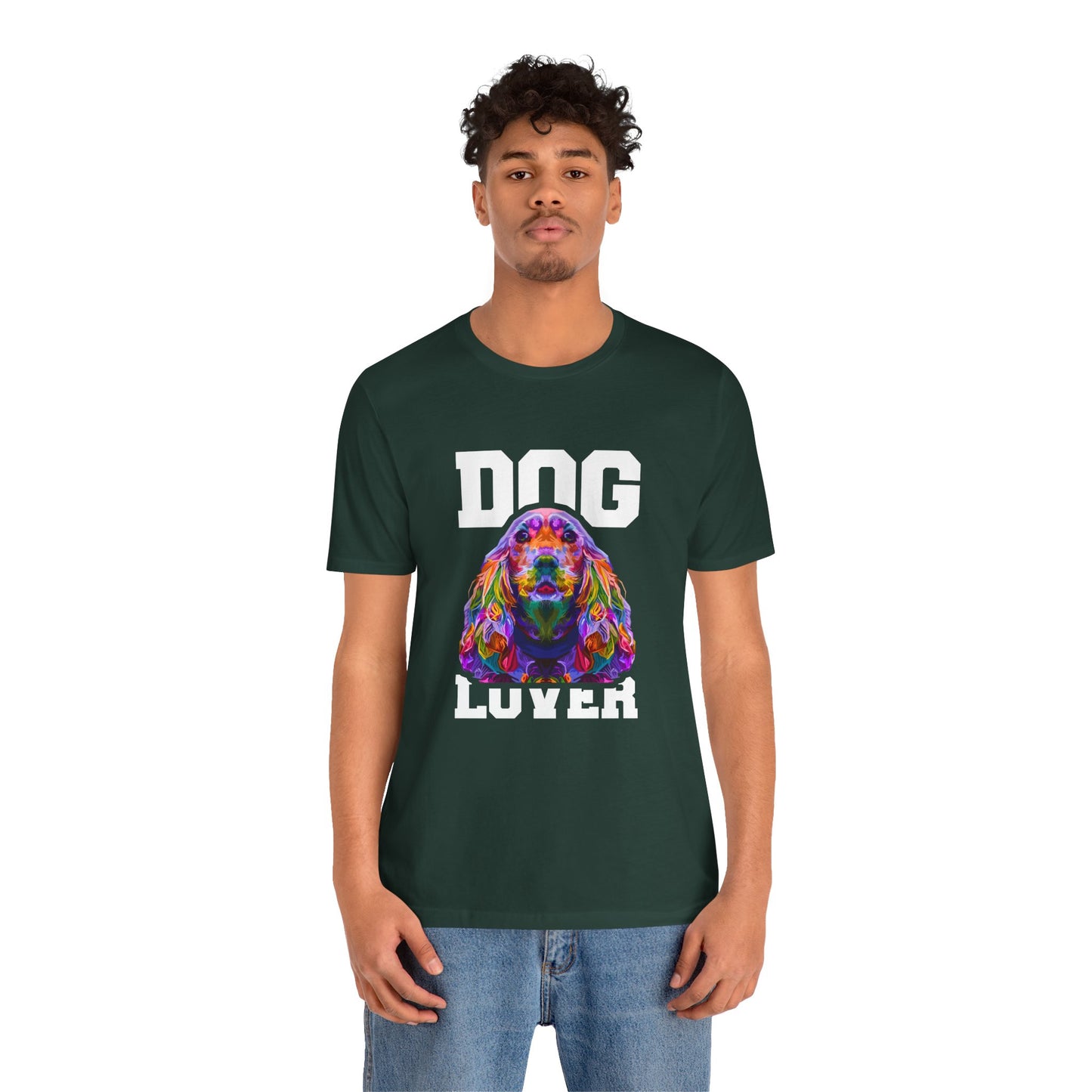 T-Shirt Dog Lover Graphic Tee | Unisex Short Sleeve T-Shirt for Dog Enthusiasts