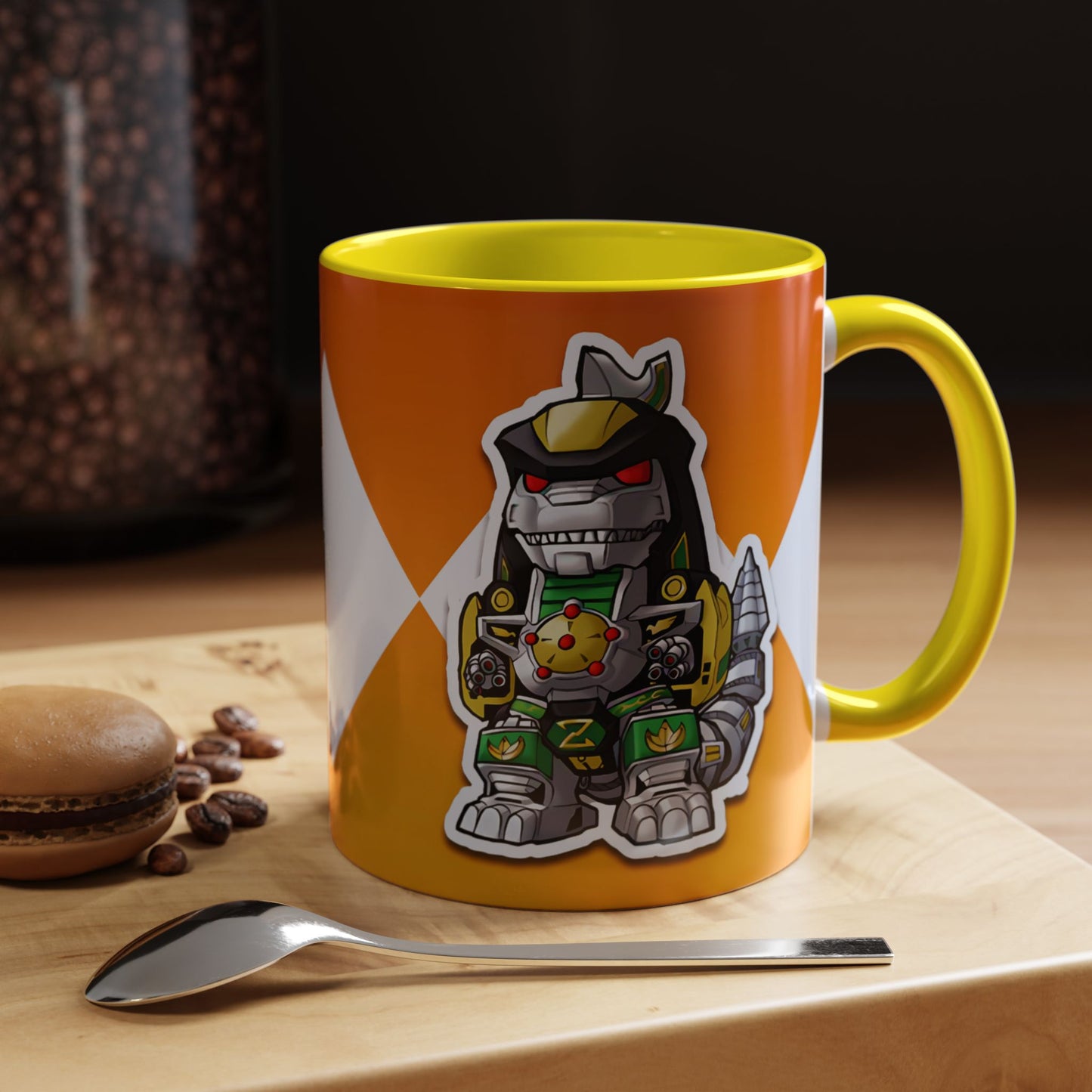 Mug Power Rangers Dragonzord Mug – 11oz & 15oz Ceramic Coffee Cup