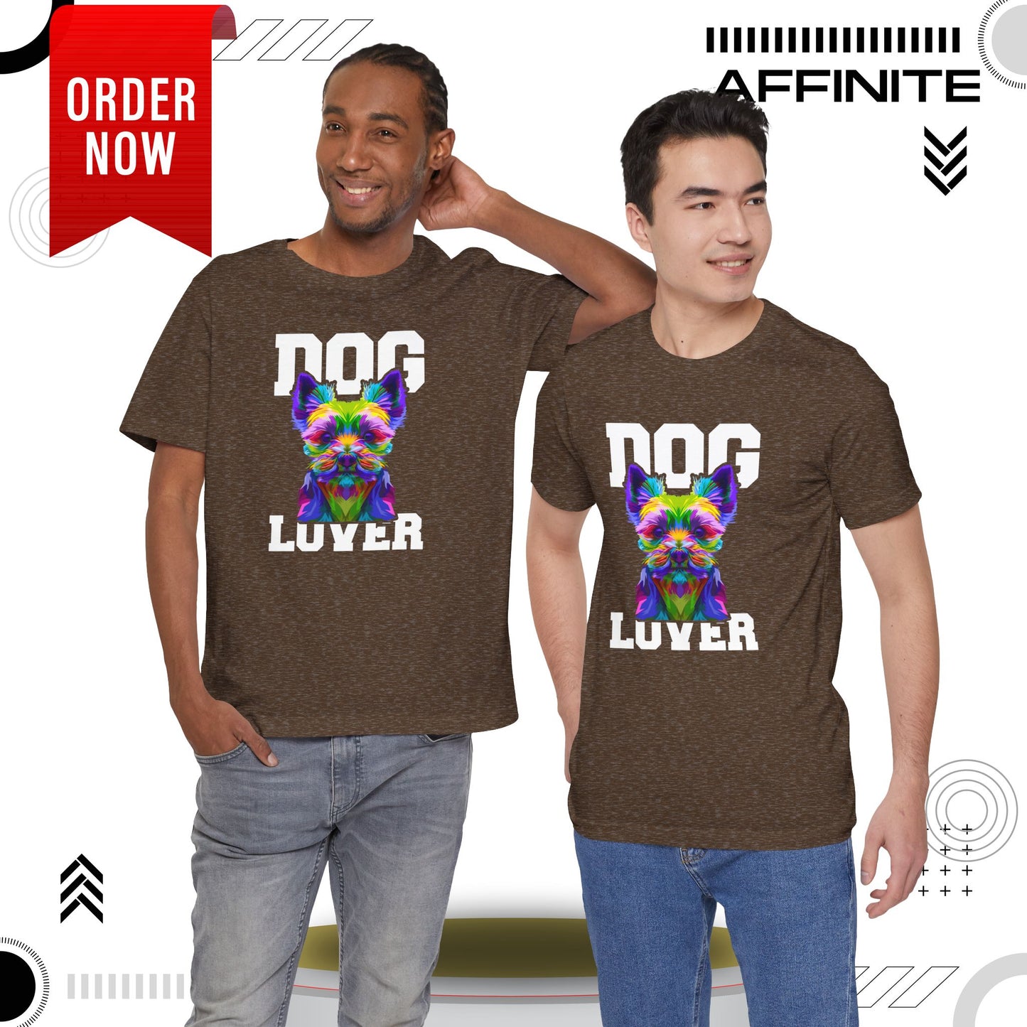 T-Shirt Dog Lover Unisex T-Shirt | Sharp Dog Graphic