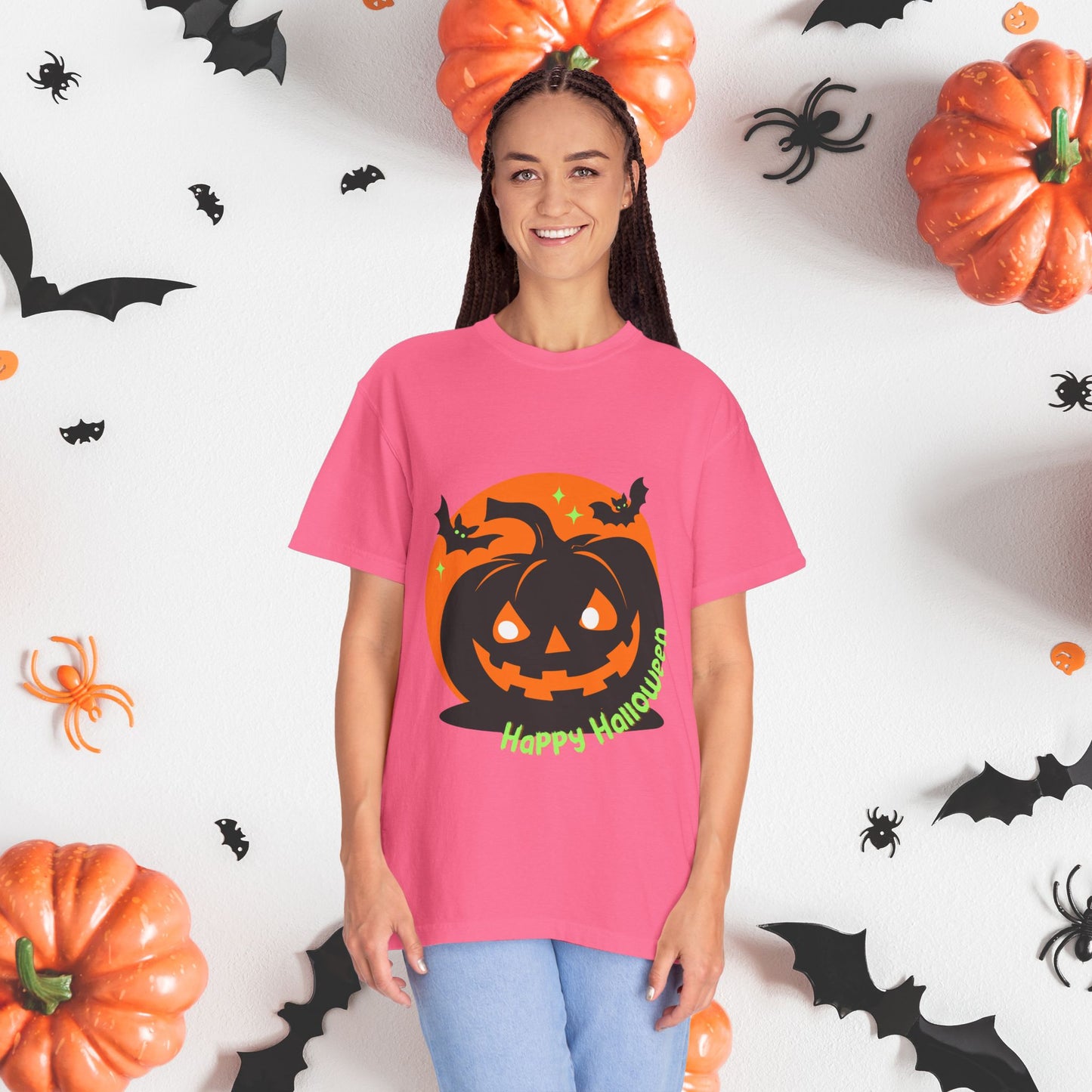 T-Shirt Mens Halloween T Shirts - Wickedly Soft Garment-Dyed Tee