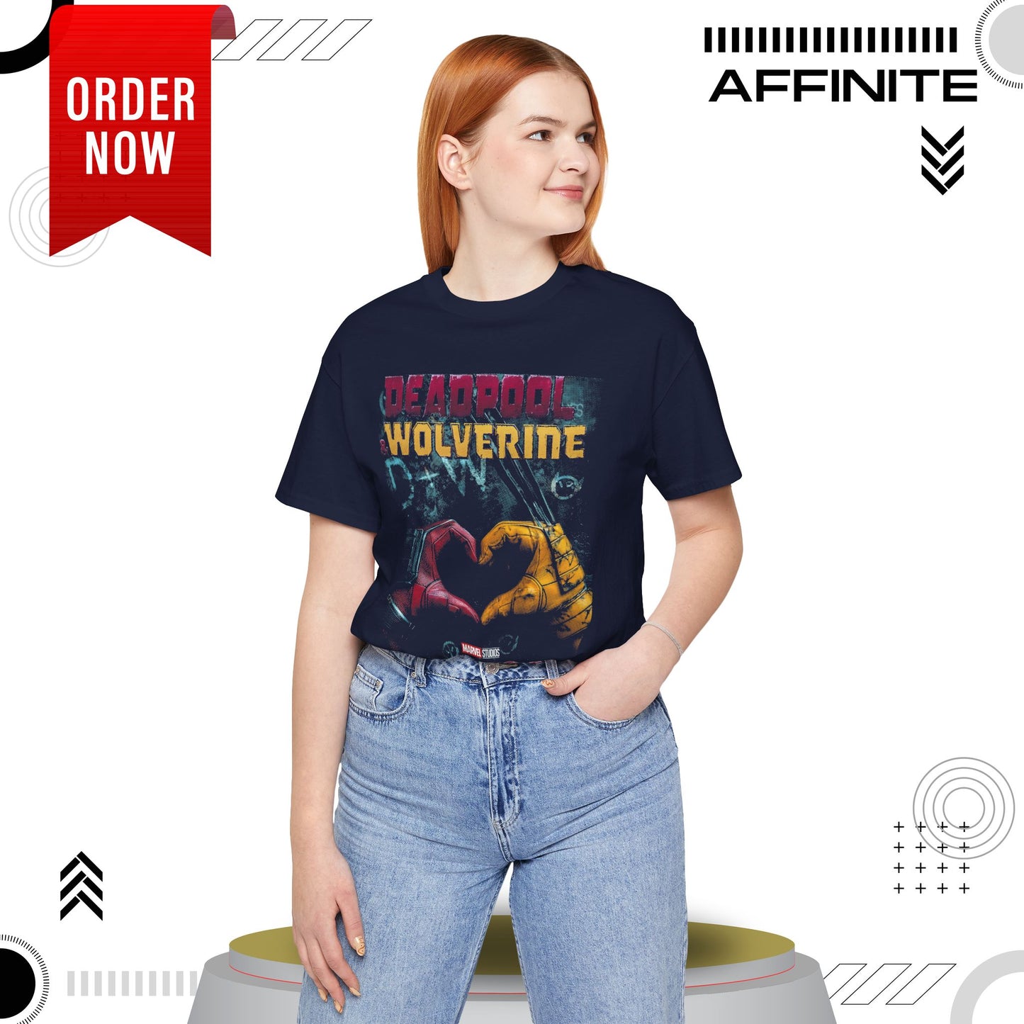 T-Shirt Deadpool Wolverine T-Shirt | Marvel Unisex Graphic Tee | Perfect Gift for Fans