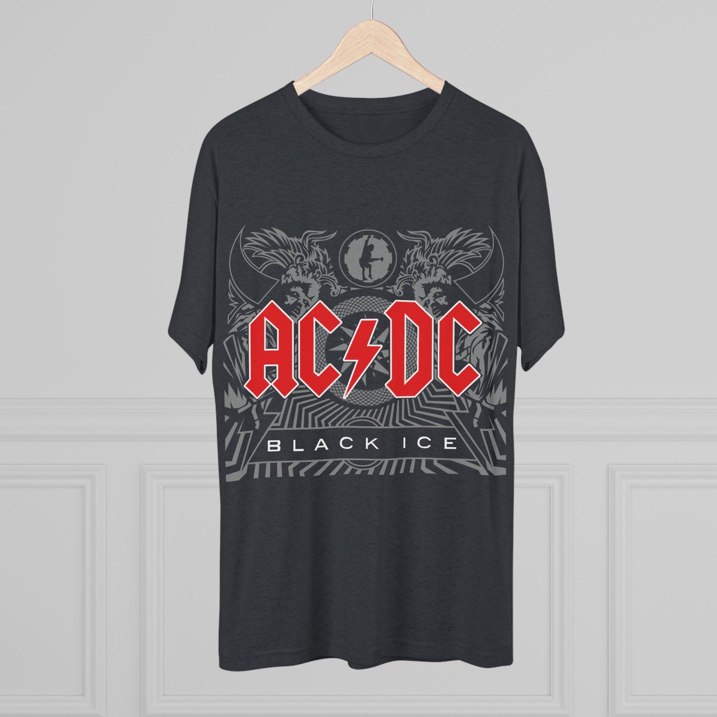 T-Shirt ACDC Black Ice T-Shirt - Official Graphic Rock Tee (Unisex)