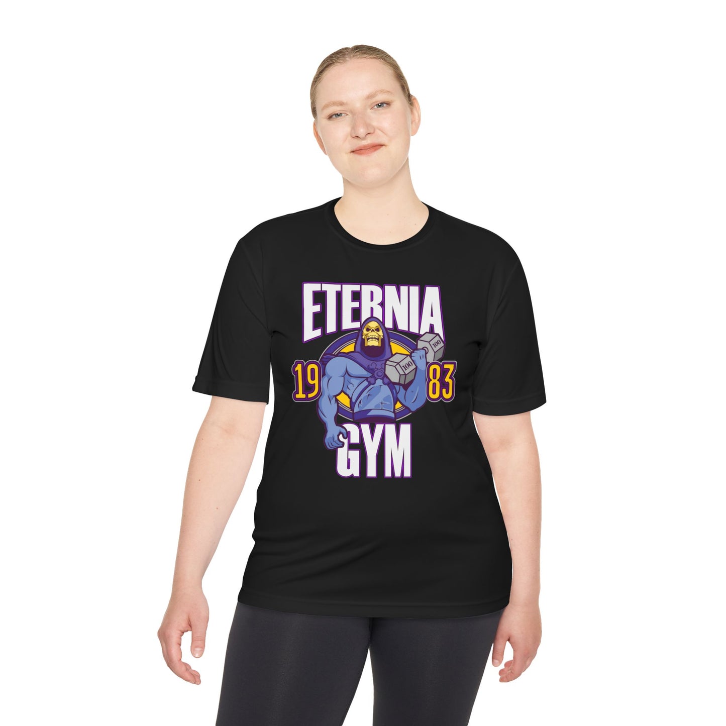 T-Shirt Eternia Gym Unisex Moisture Wicking Tee - Vintage Muscle Workout Shirt