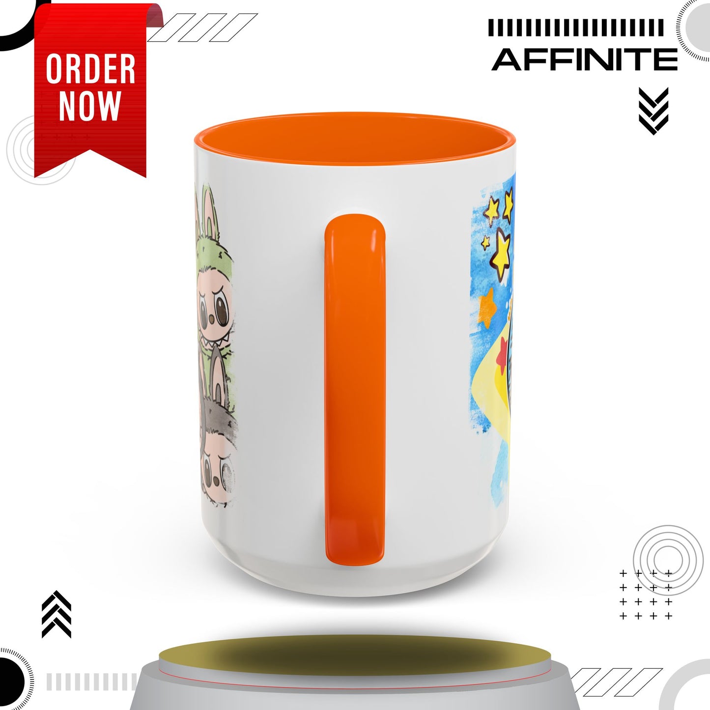 Mug Lazy Yoga Monsters Coffee Mug - Fun Accent Mug for Yoga Lovers