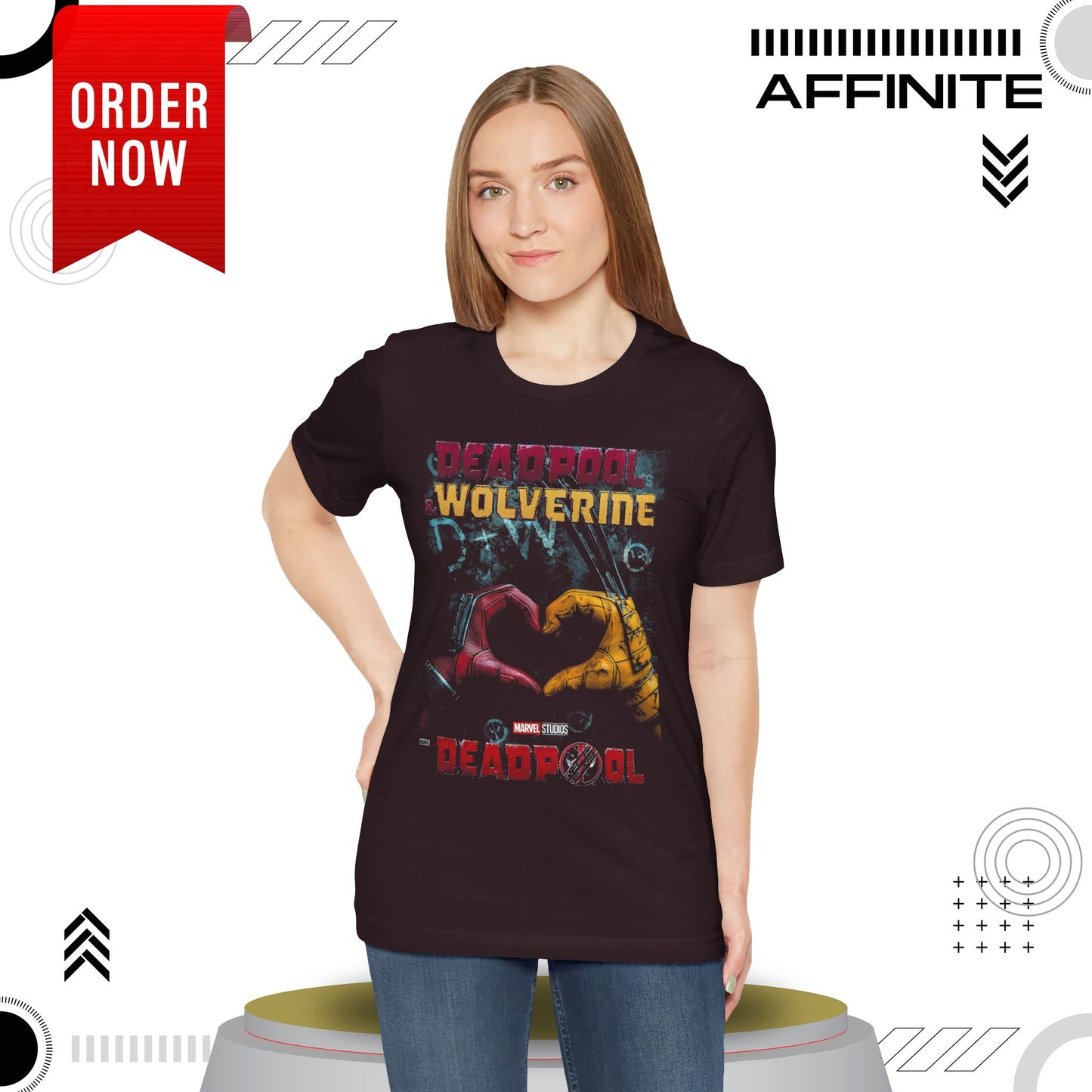 T-Shirt Deadpool Wolverine T-Shirt | Marvel Unisex Graphic Tee | Perfect Gift for Fans