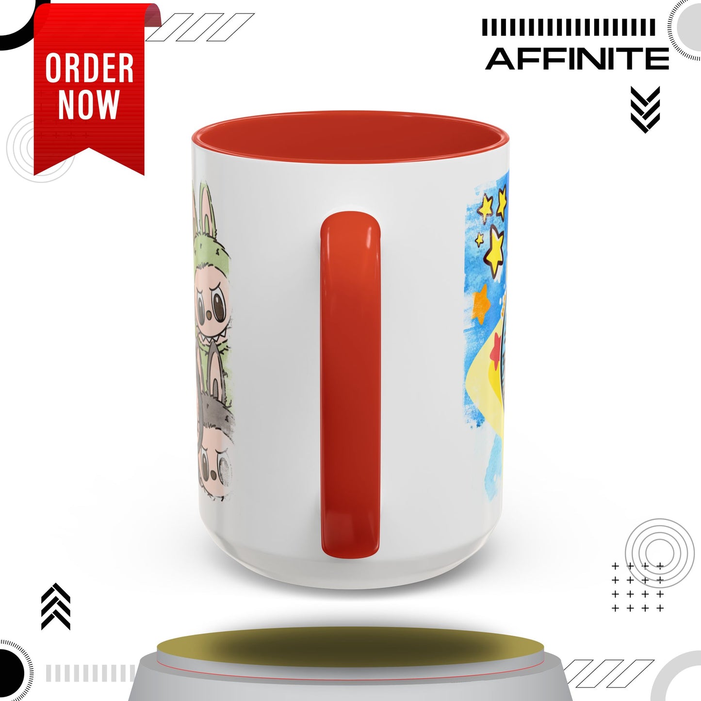 Mug Lazy Yoga Monsters Coffee Mug - Fun Accent Mug for Yoga Lovers