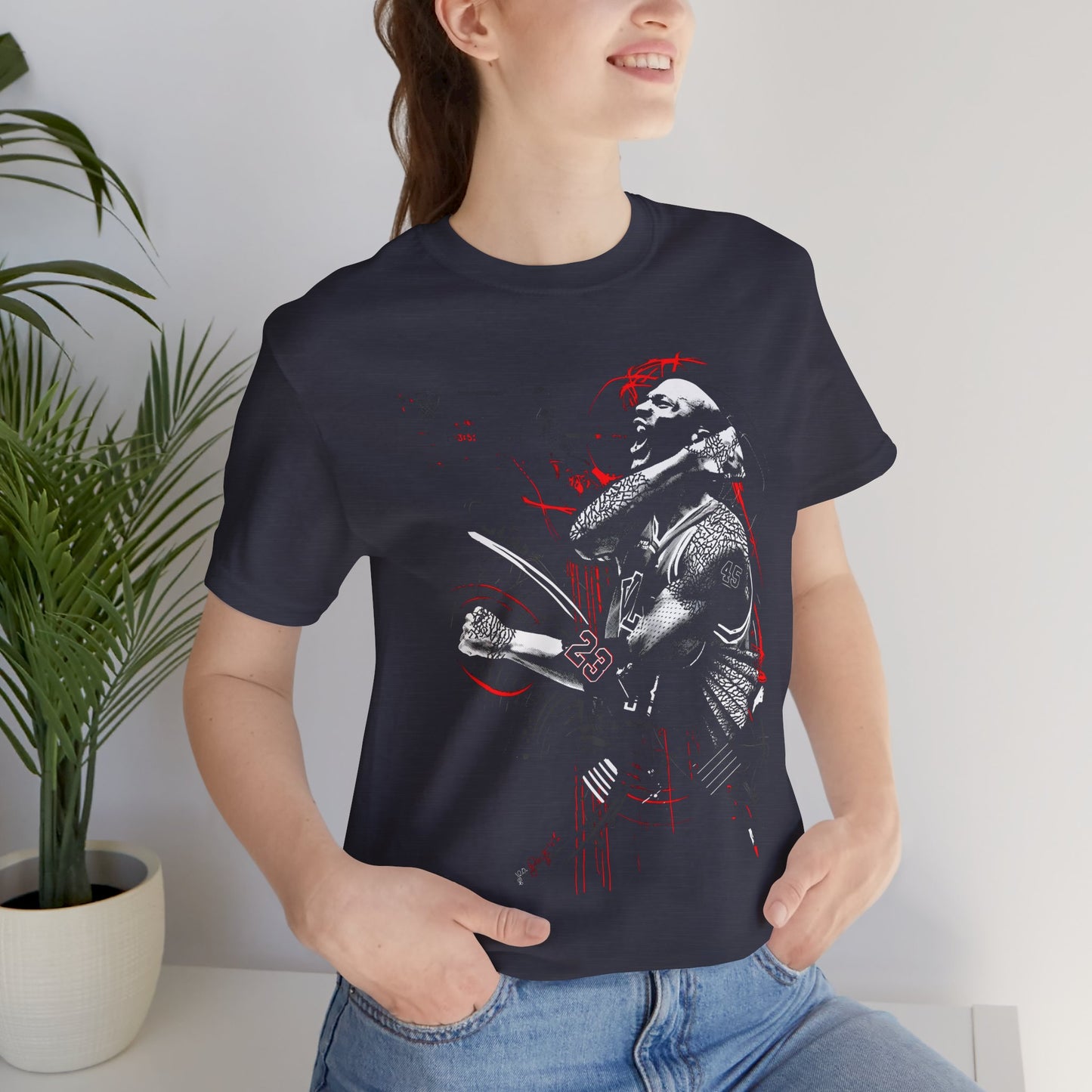 T-Shirt Dark Warrior Graphic Tee | Cool Casual Streetwear