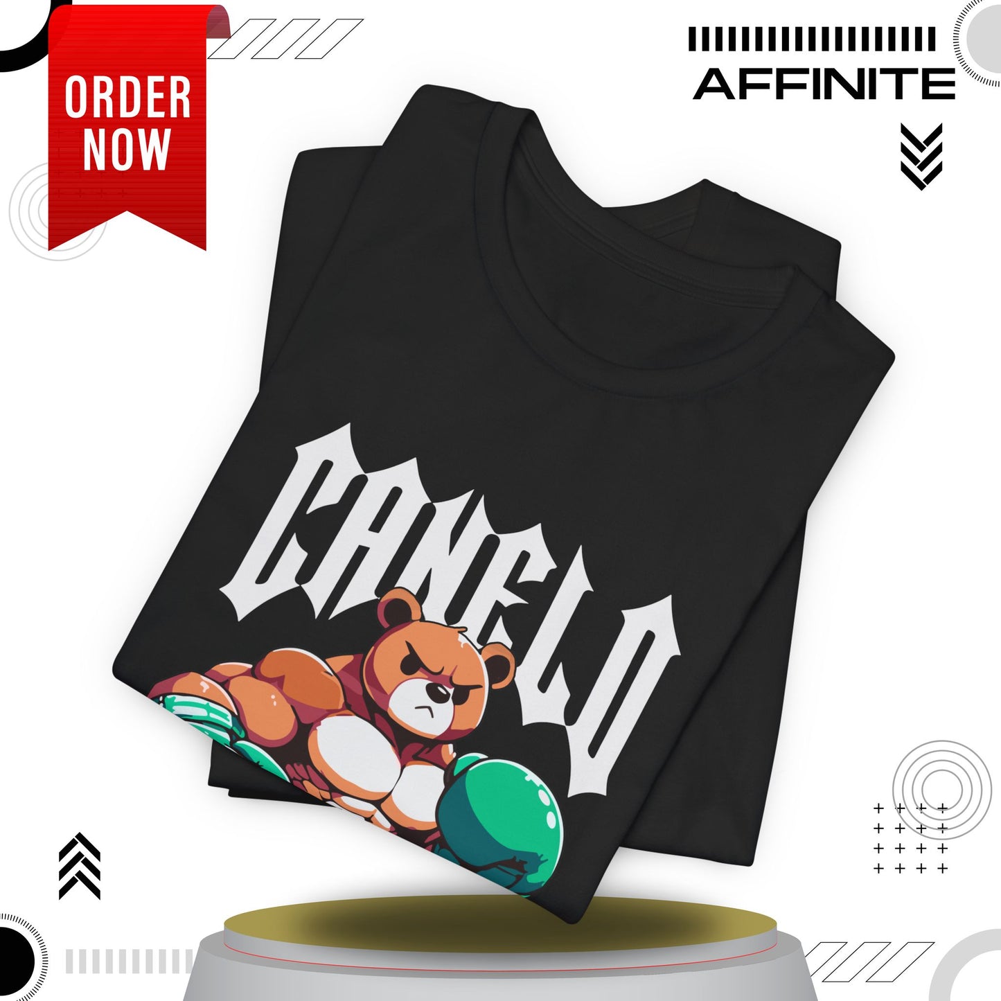 T-Shirt Boxing Bear T-Shirt - Unisex Jersey Short Sleeve Tee Inspired by Canelo