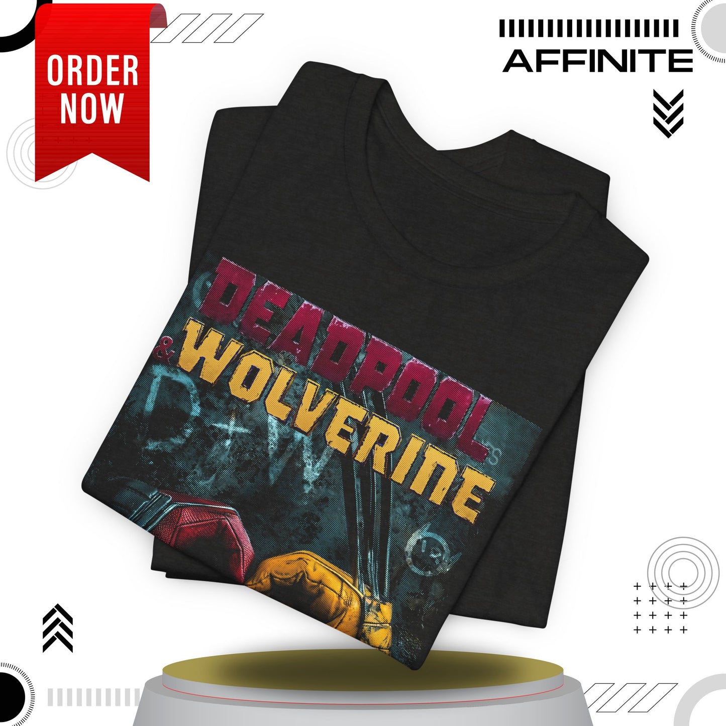 T-Shirt Deadpool Wolverine T-Shirt | Marvel Unisex Graphic Tee | Perfect Gift for Fans