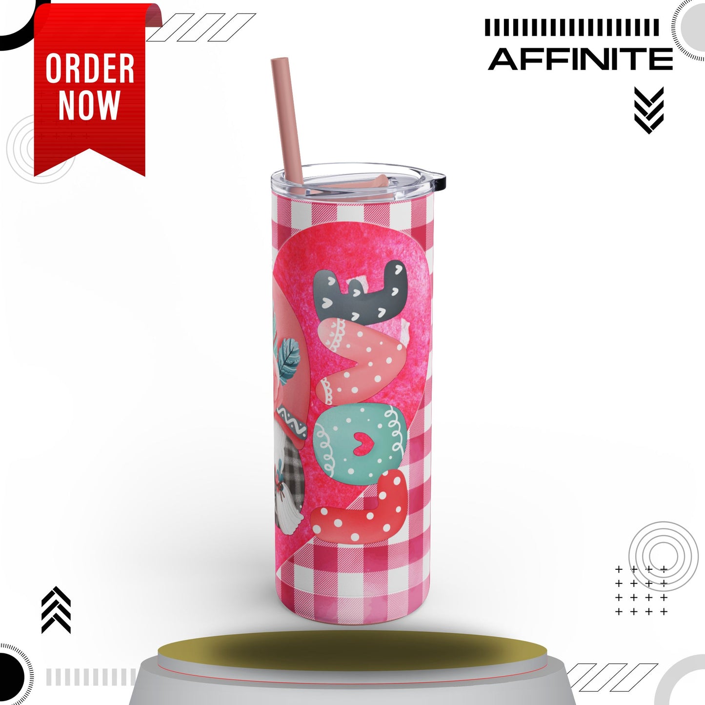 Tumblers Maars Maker 20oz Love Skinny Tumbler – Matte & Modern