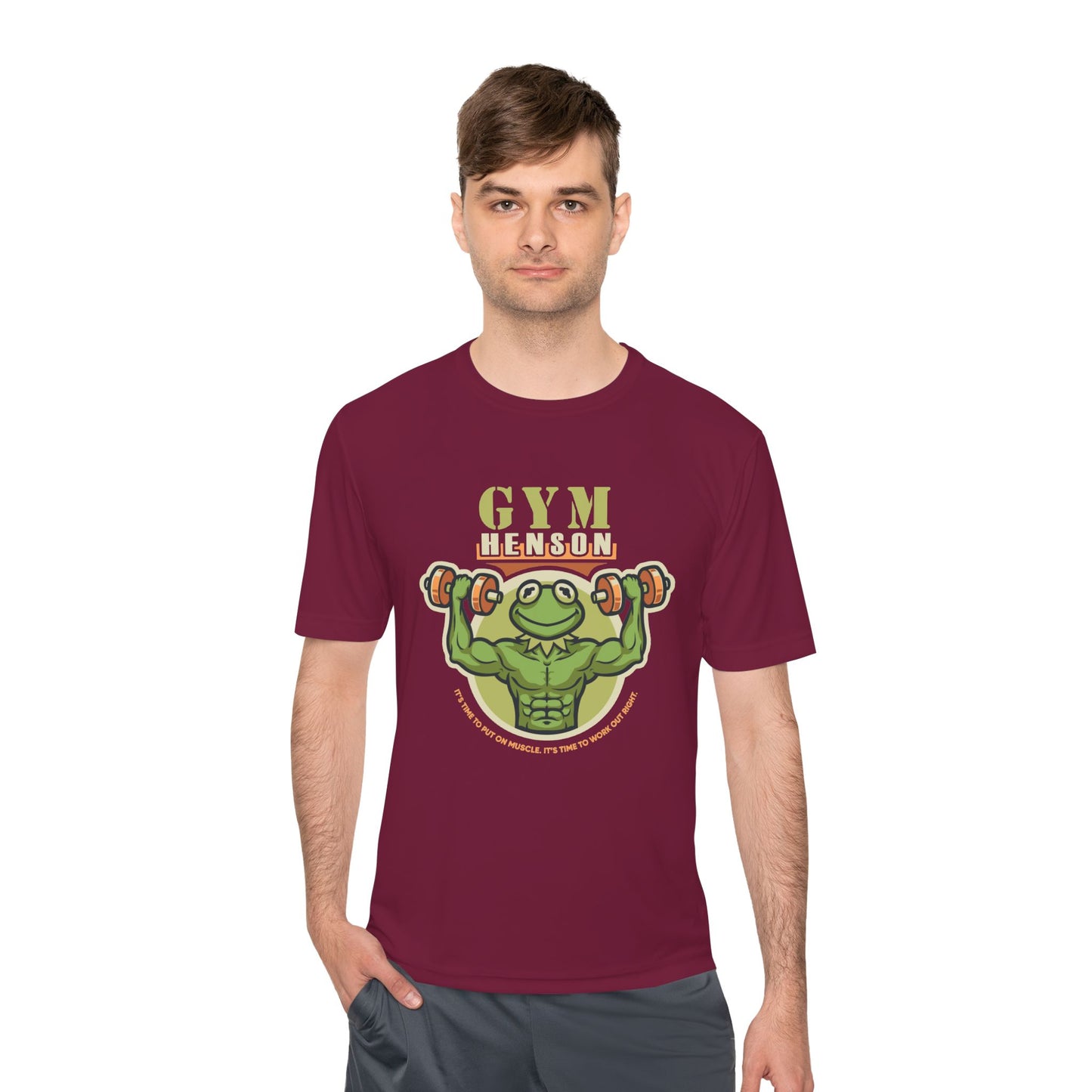 T-Shirt Workout Shirt - Gym Henson Moisture Wicking Tee | Motivational Fitness Apparel