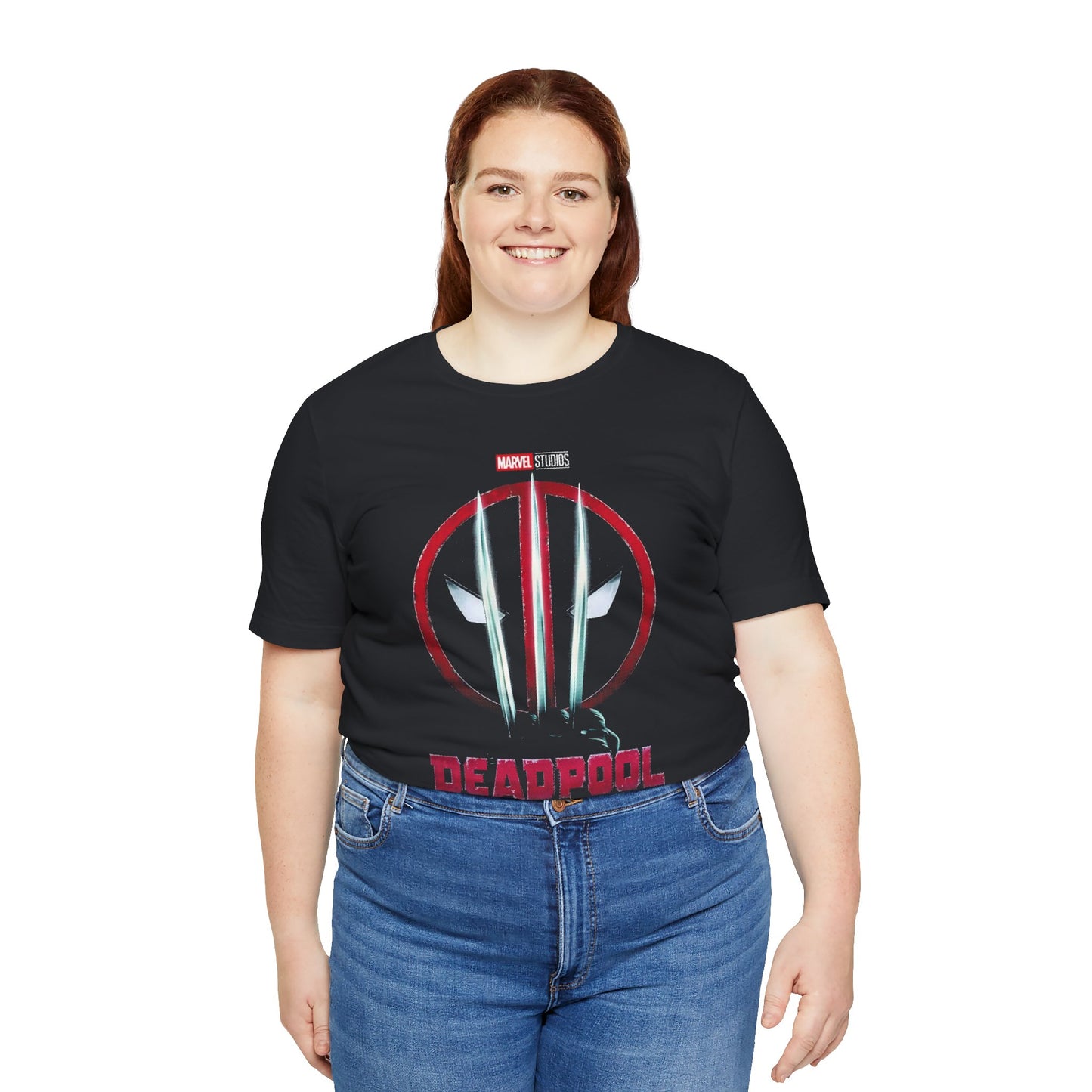 T-Shirt Marvel Deadpool & Wolverine Unisex Jersey Tee - Graphic T-Shirt for Comic Fans