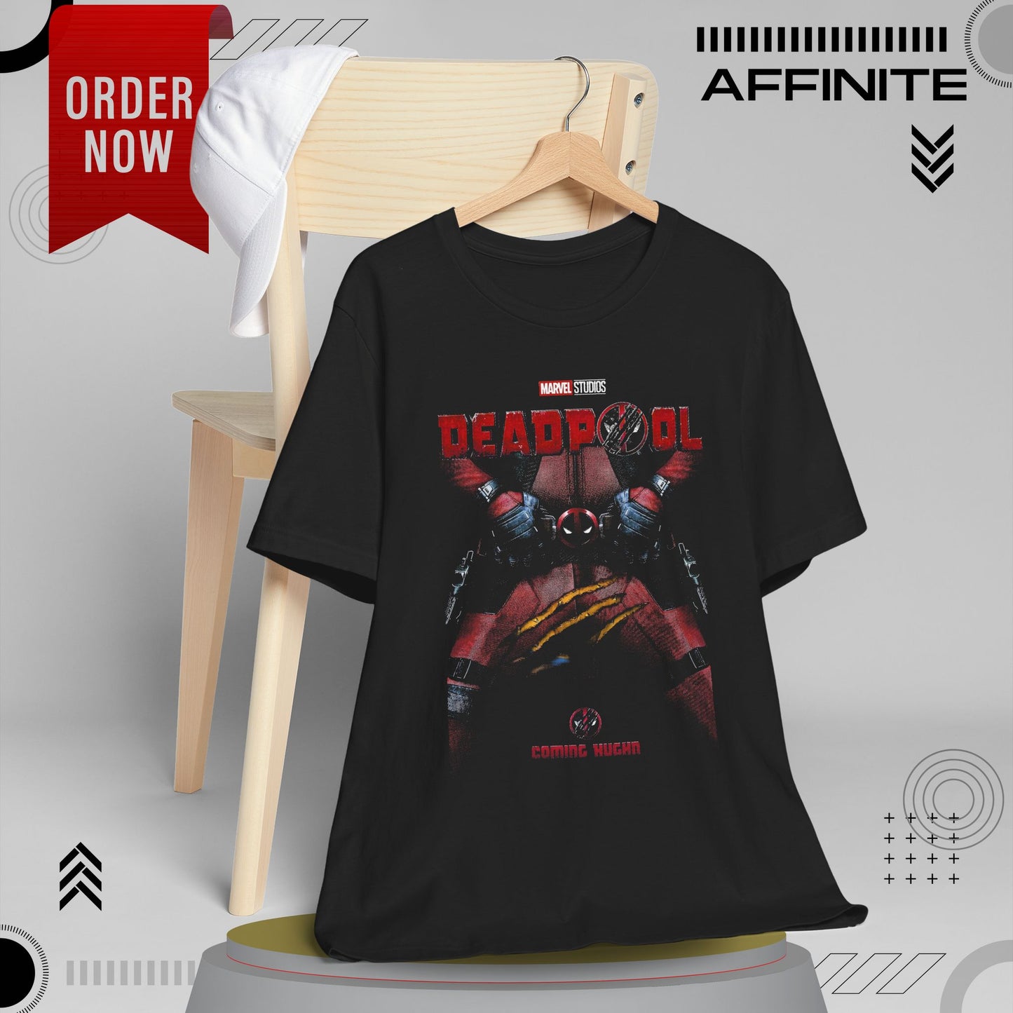 T-Shirt Deadpool Graphic Tee - Superhero Fan T-Shirt for Men & Women