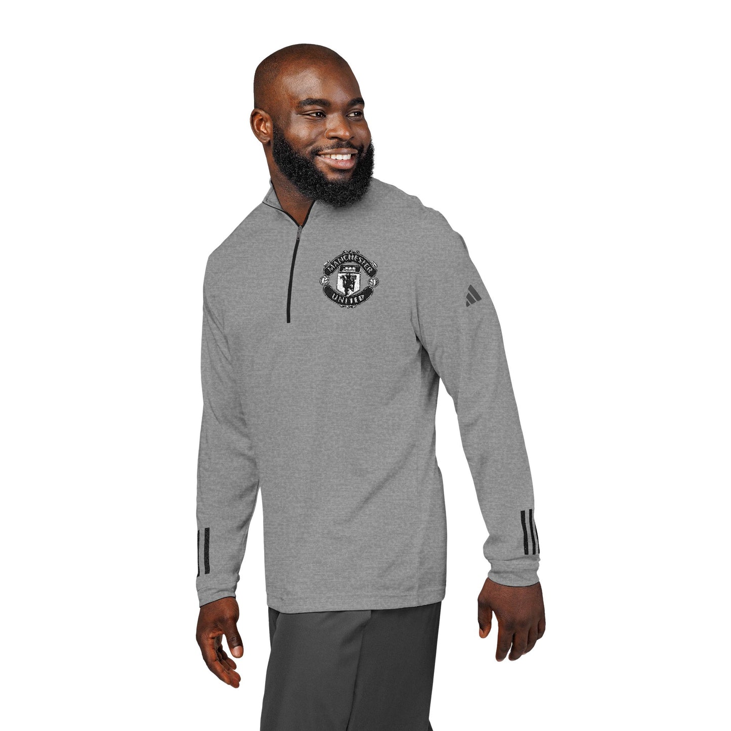 Sweatshirt adidas® Quarter-Zip Pullover (Embroidery)