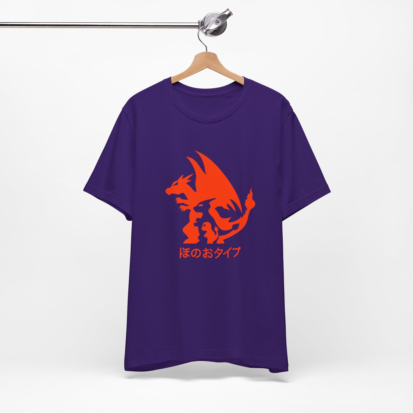 T-Shirt Unisex Dragon Graphic Tee - Perfect for Gamers, Anime Lovers, Casual Wear, Birthday Gifts, Fun Events, Cozy Vibes Team Purple