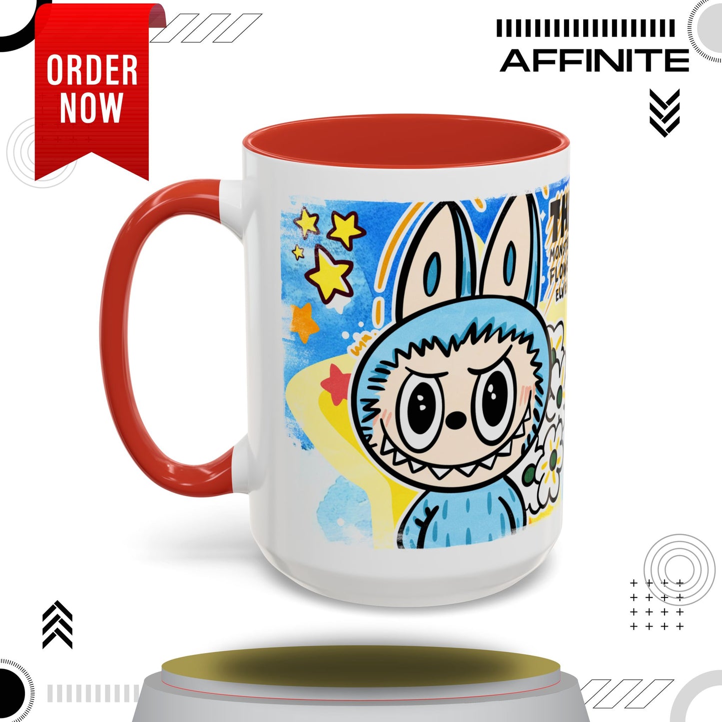 Mug Lazy Yoga Monsters Coffee Mug - Fun Accent Mug for Yoga Lovers