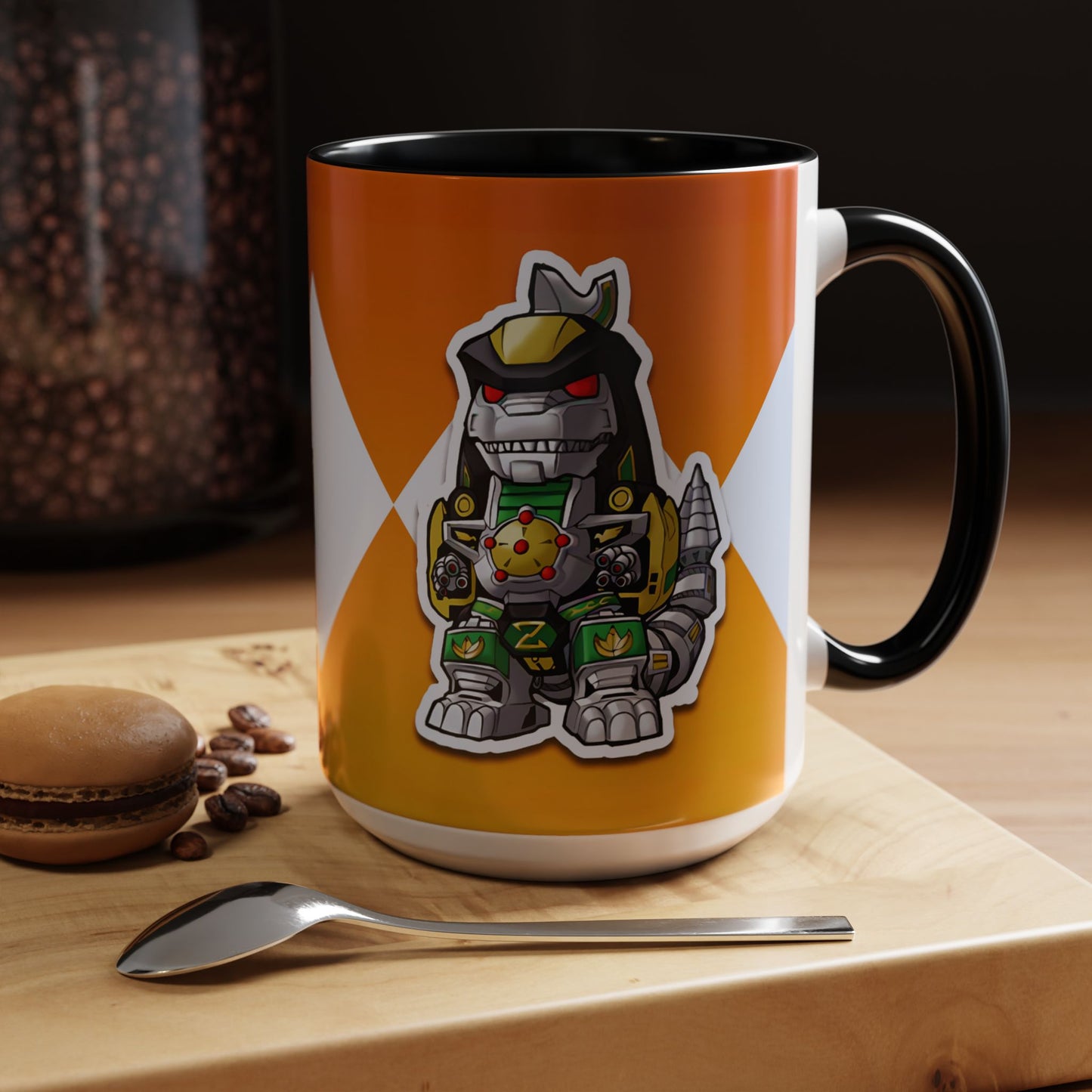 Mug Power Rangers Dragonzord Mug – 11oz & 15oz Ceramic Coffee Cup