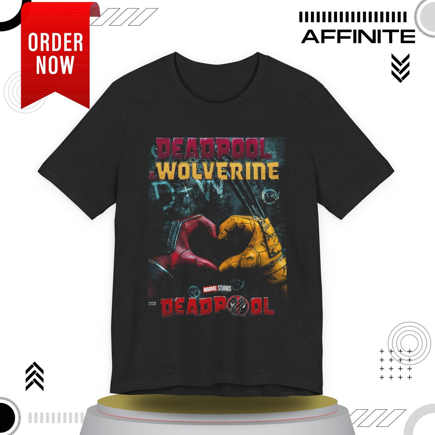 T-Shirt Deadpool Wolverine T-Shirt | Marvel Unisex Graphic Tee | Perfect Gift for Fans