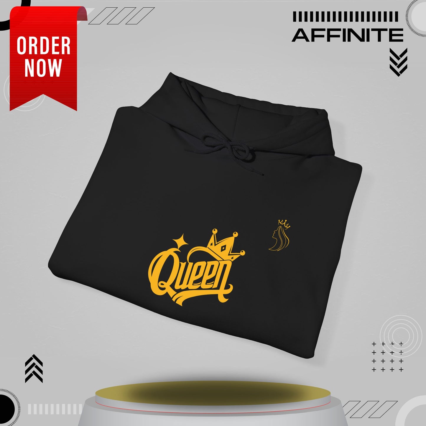 Hoodie Rule in Style: The Ultimate 'Queen' Hoodie for Everyday Royalty!