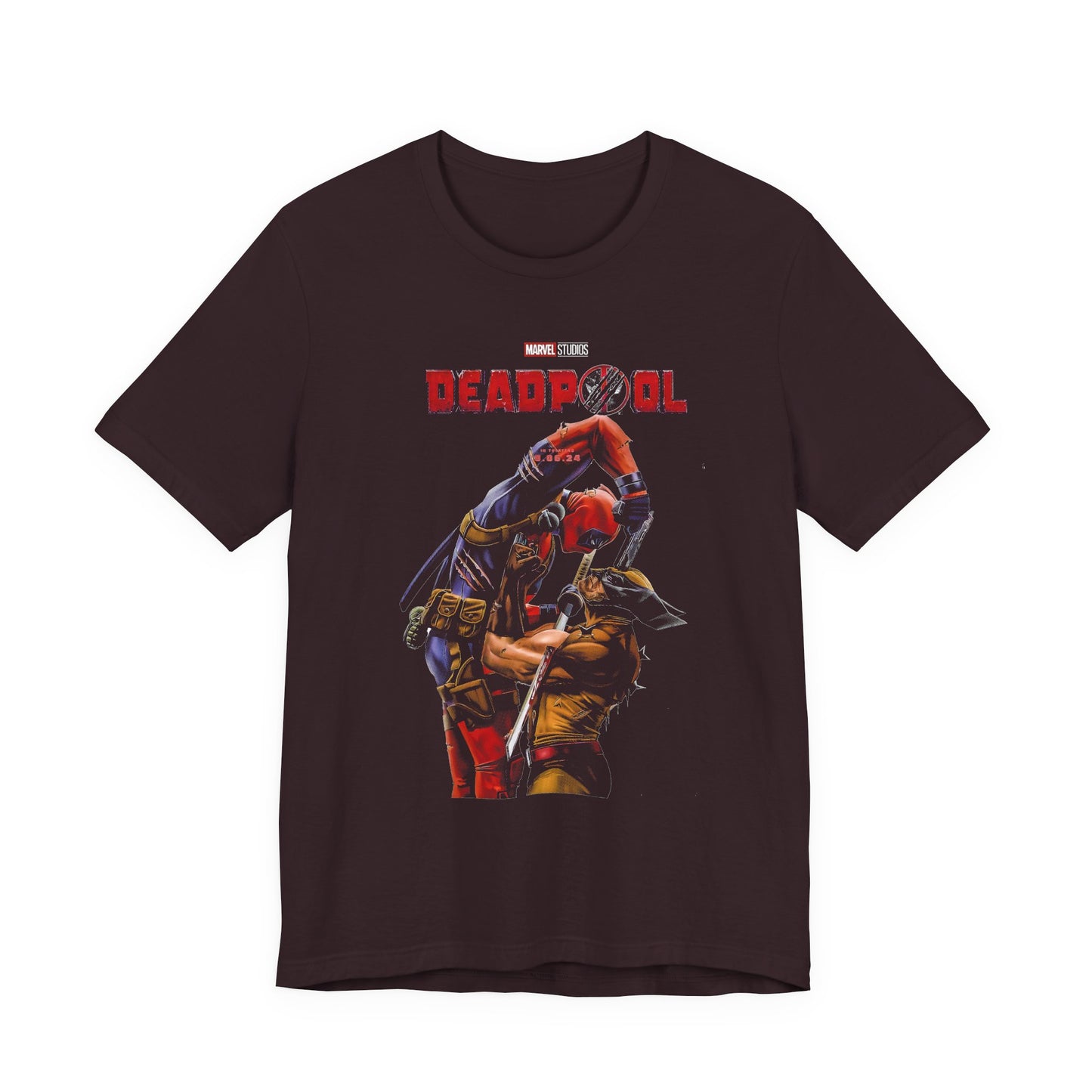 T-Shirt Deadpool Graphic Unisex Jersey Tee - Perfect for Comic Fans