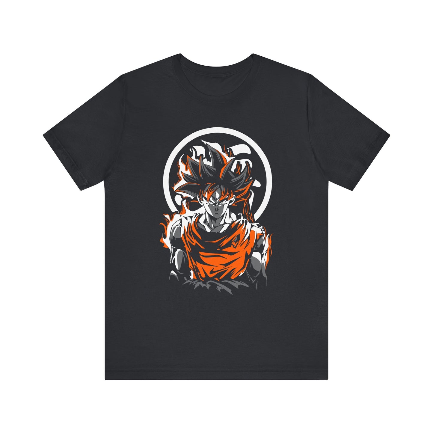T-Shirt Anime-Inspired Unisex T-Shirt - Ultra Soft Cotton Tee Vintage Black