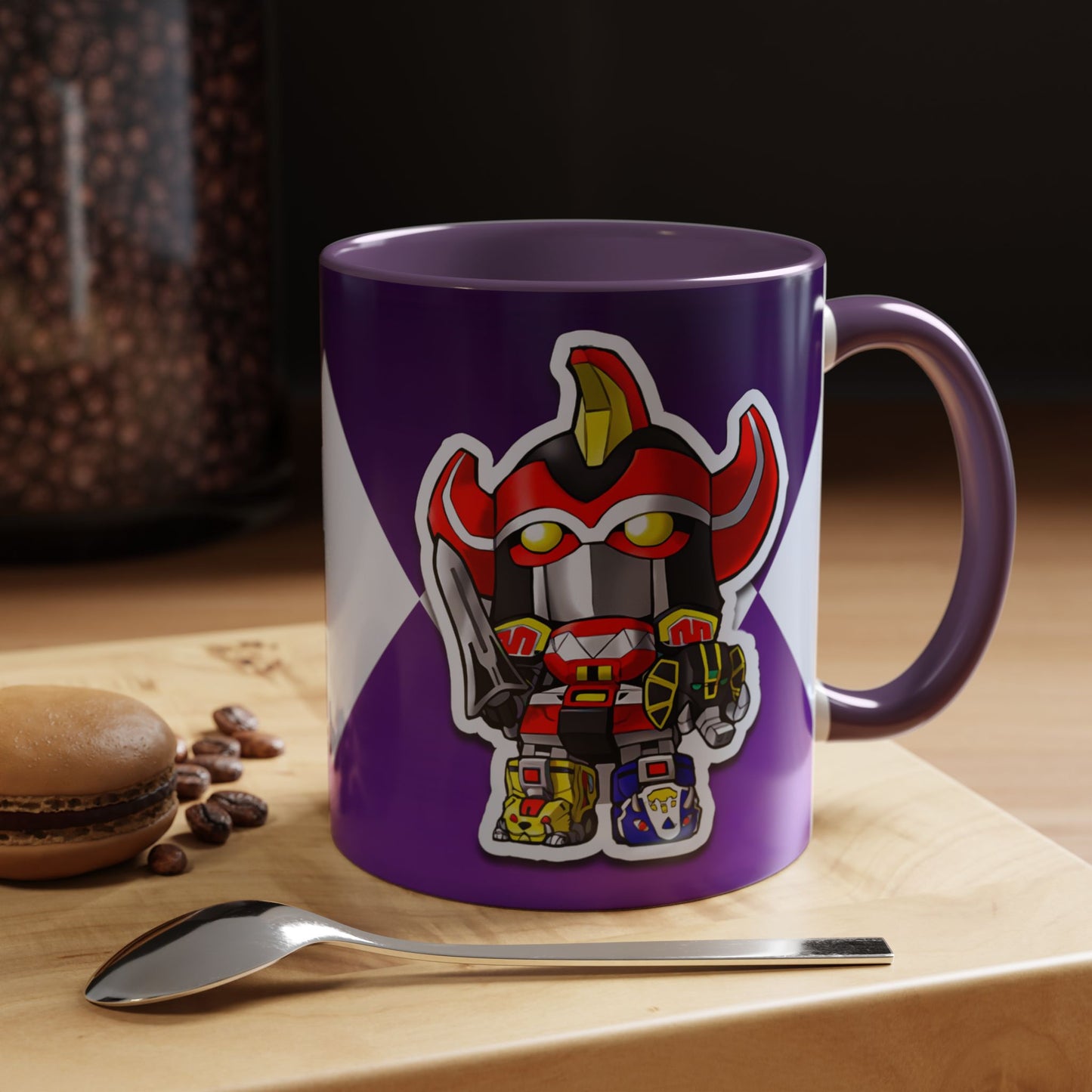 Mug Mighty Morphin Power Rangers Megazord Ceramic Mug - 11oz & 15oz Coffee Mug - Accent Mug for Pop Culture Fans