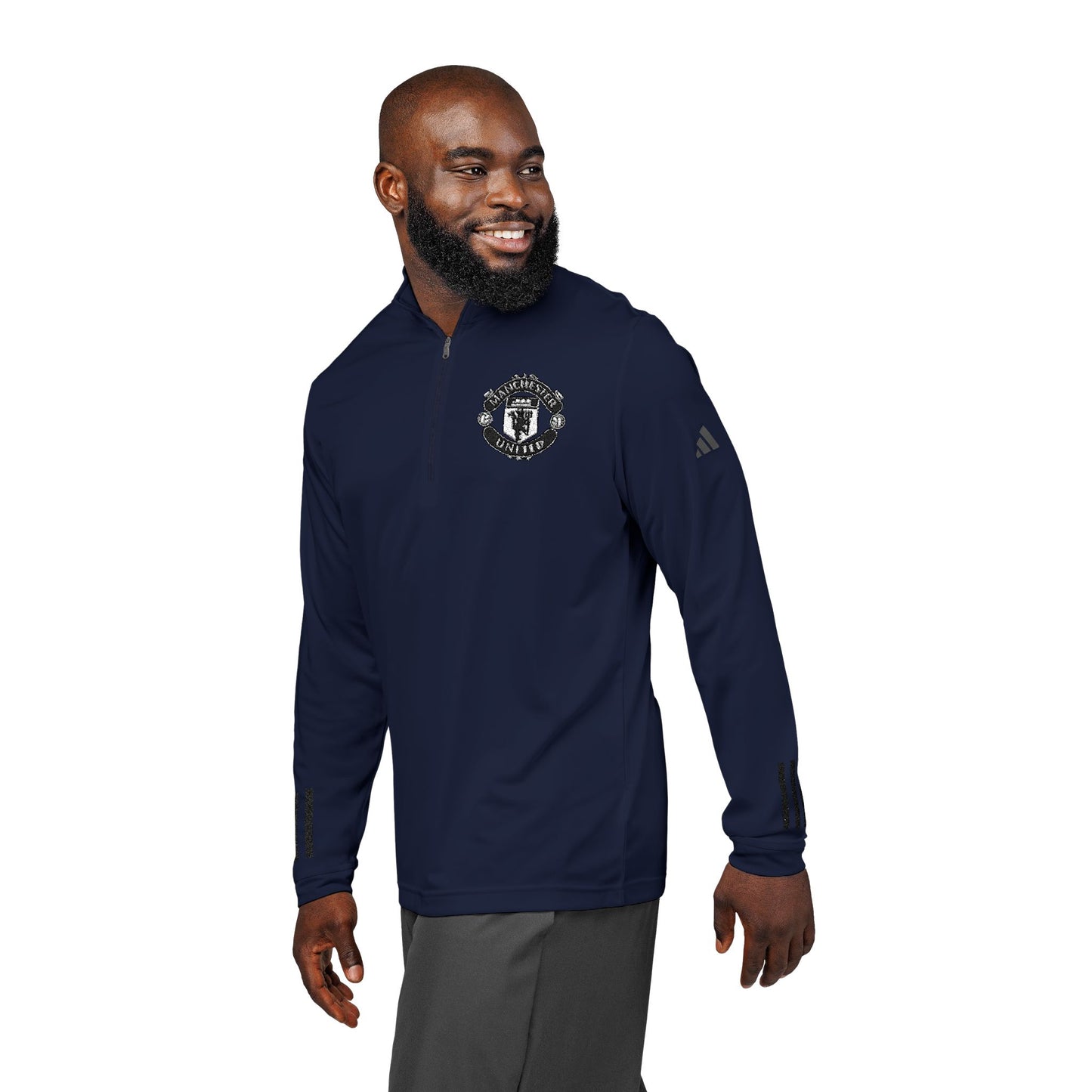 Sweatshirt adidas® Quarter-Zip Pullover (Embroidery)