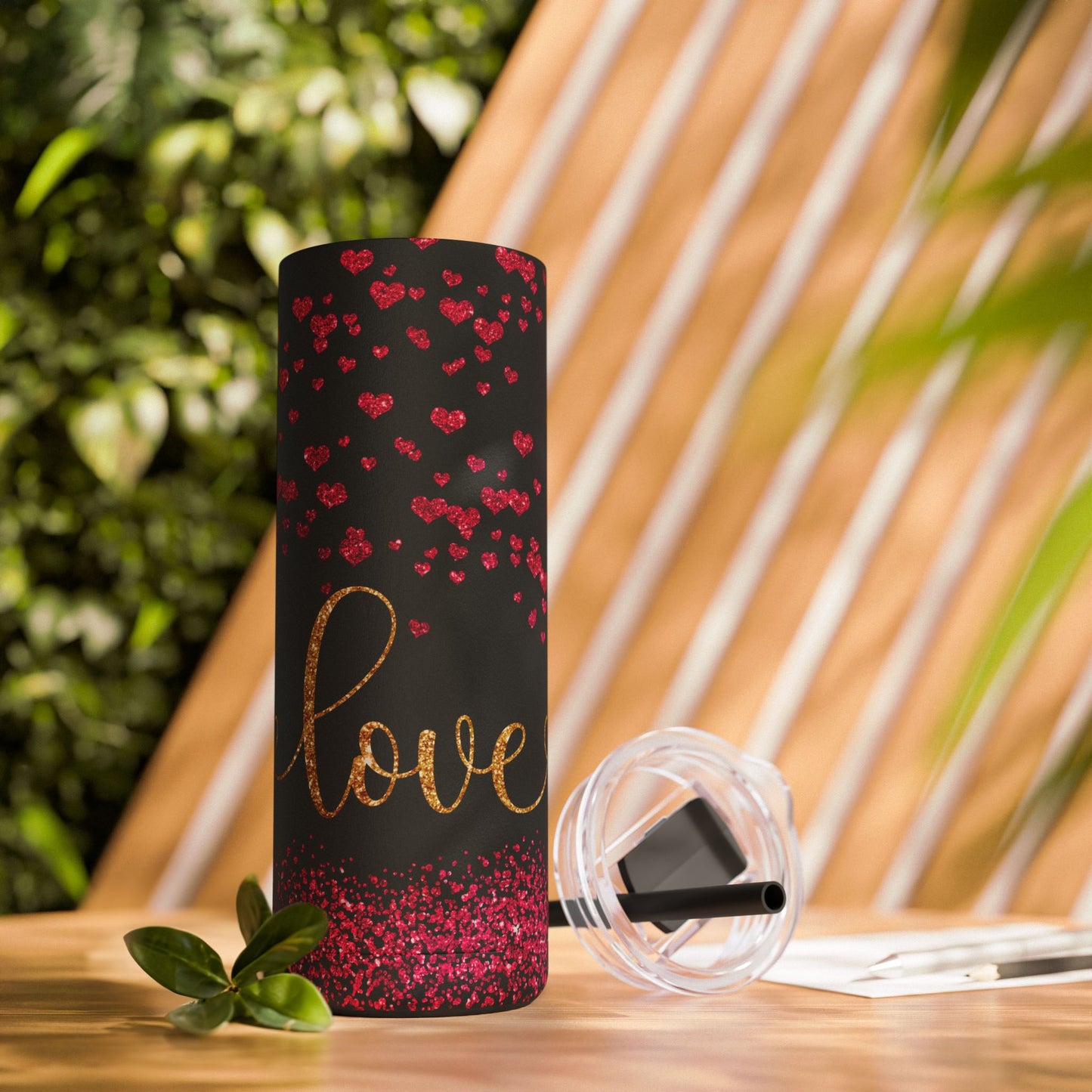Tumblers Love Tumbler Cup – 20oz Matte Design for Hot & Cold Drinks