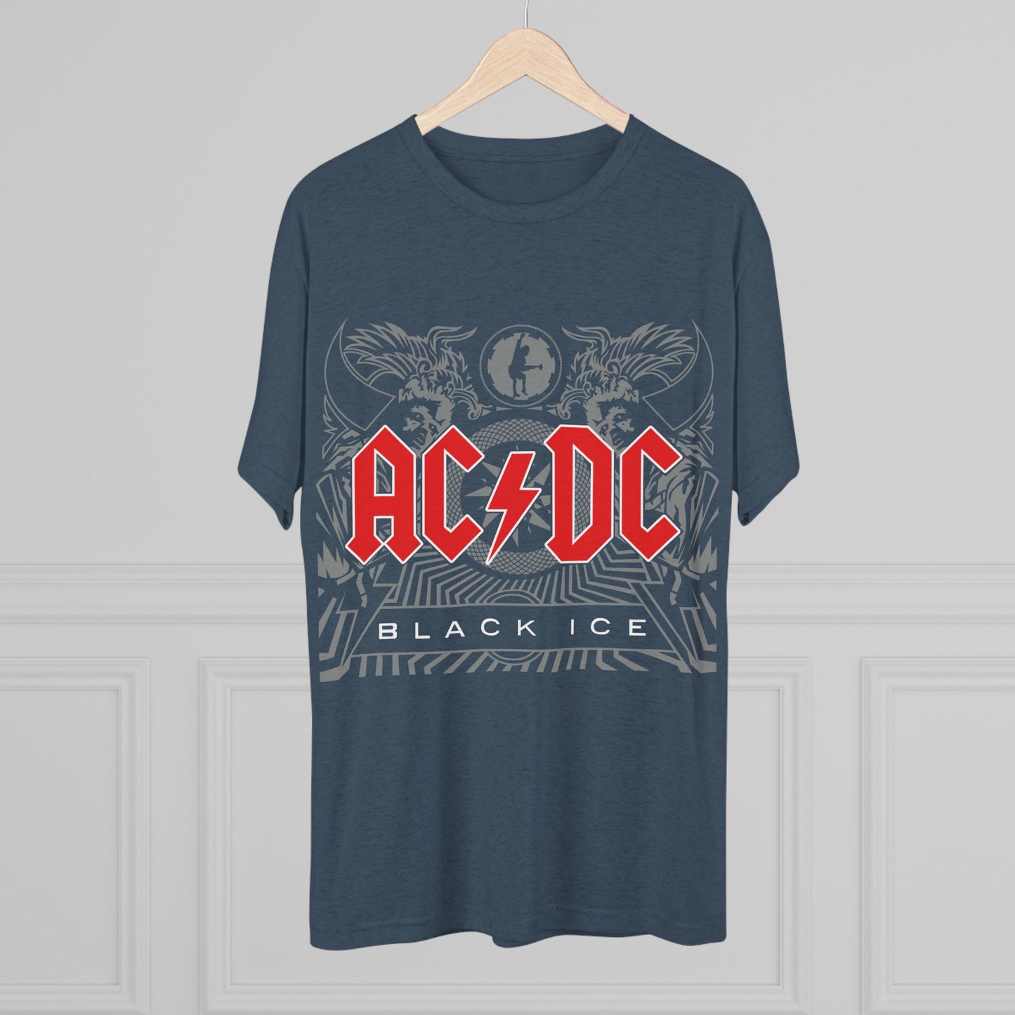T-Shirt ACDC Black Ice T-Shirt - Official Graphic Rock Tee (Unisex)