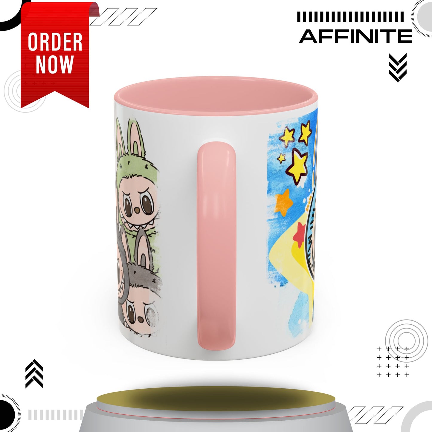 Mug Lazy Yoga Monsters Coffee Mug - Fun Accent Mug for Yoga Lovers