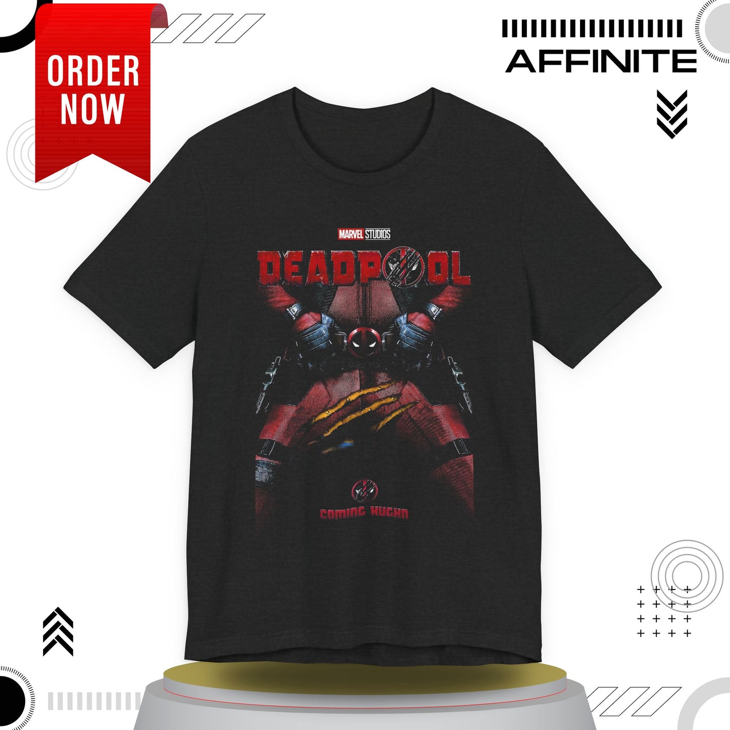 T-Shirt Deadpool Graphic Tee - Superhero Fan T-Shirt for Men & Women