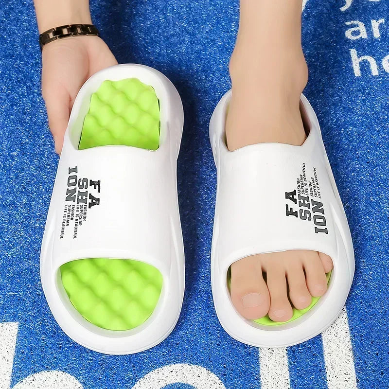 Slippers Mens House Slippers - Luxury Memory Foam & EVA Sole | Affinite Store