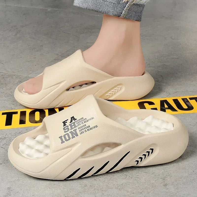 Slippers Mens House Slippers - Luxury Memory Foam & EVA Sole | Affinite Store