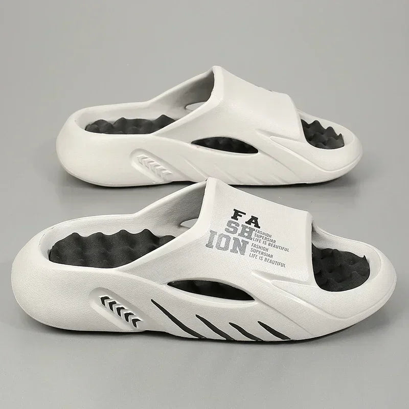 Slippers Mens House Slippers - Luxury Memory Foam & EVA Sole | Affinite Store