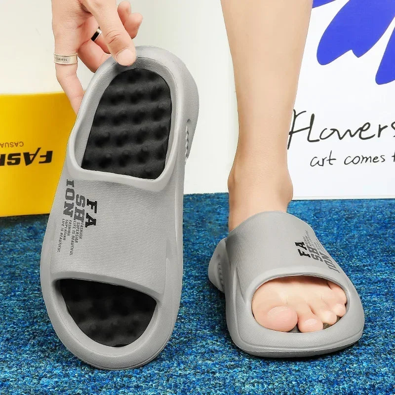 Slippers Mens House Slippers - Luxury Memory Foam & EVA Sole | Affinite Store