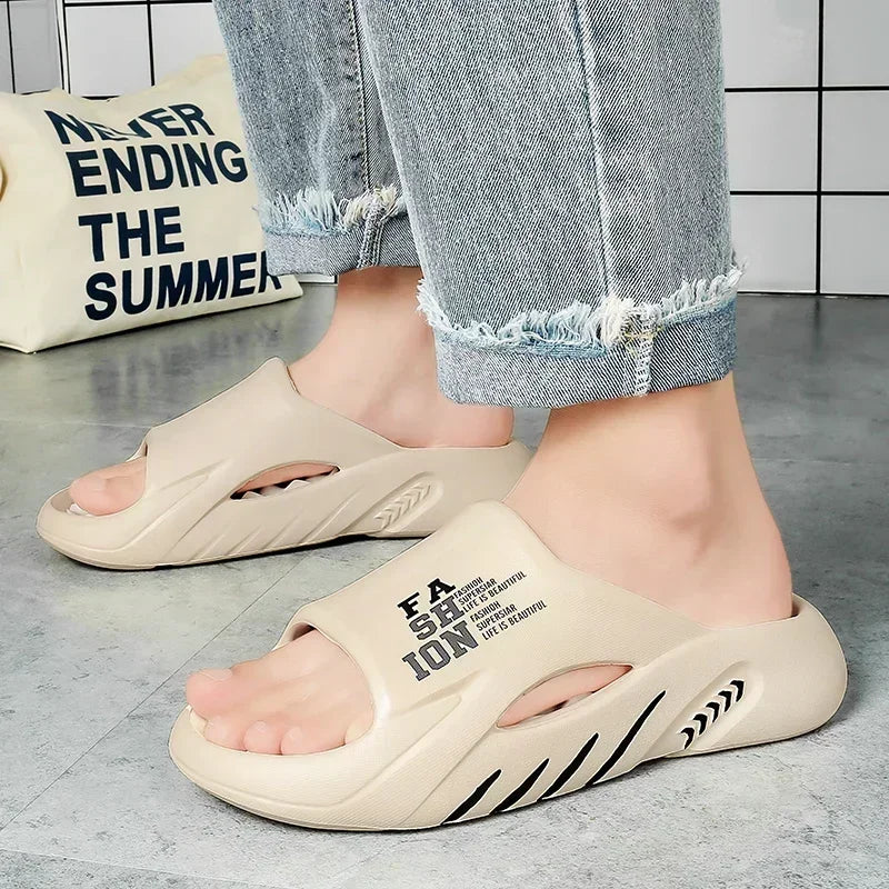 Slippers Mens House Slippers - Luxury Memory Foam & EVA Sole | Affinite Store