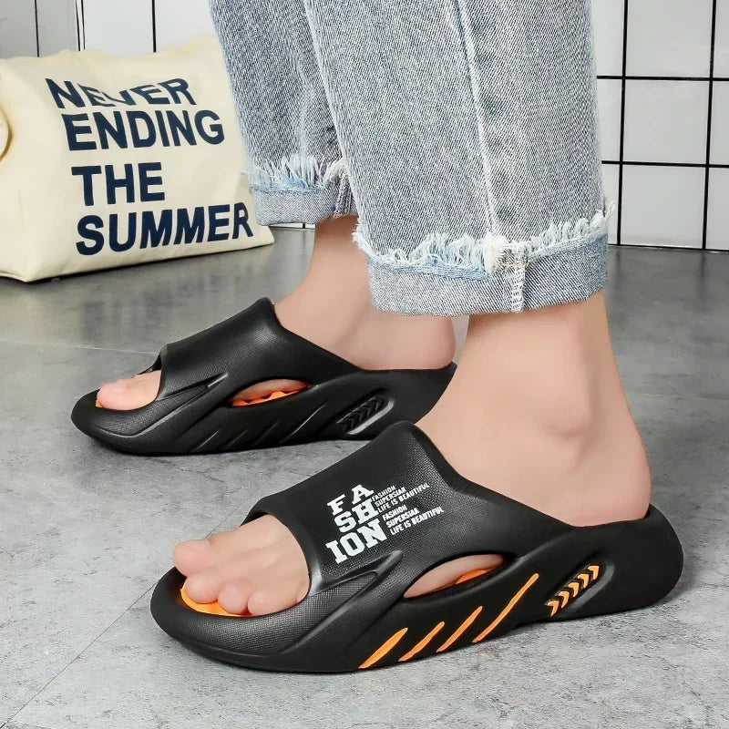 Slippers Mens House Slippers - Luxury Memory Foam & EVA Sole | Affinite Store