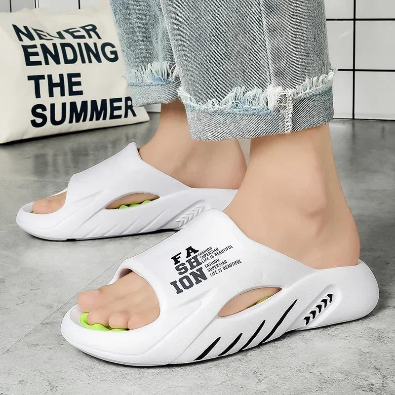 Slippers Mens House Slippers - Luxury Memory Foam & EVA Sole | Affinite Store