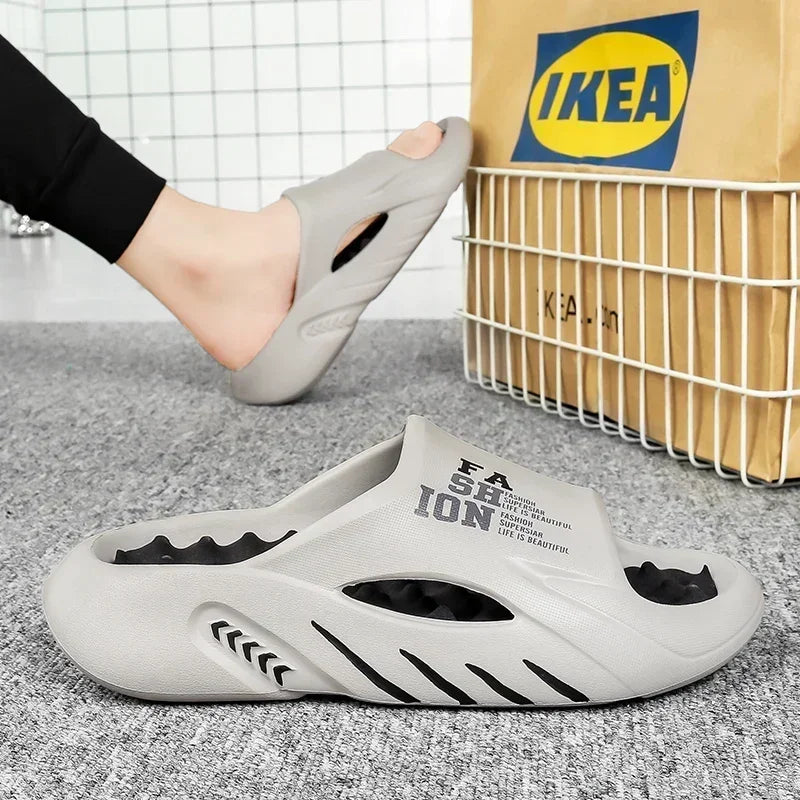 Slippers Mens House Slippers - Luxury Memory Foam & EVA Sole | Affinite Store