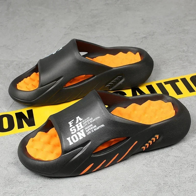 Slippers Mens House Slippers - Luxury Memory Foam & EVA Sole | Affinite Store
