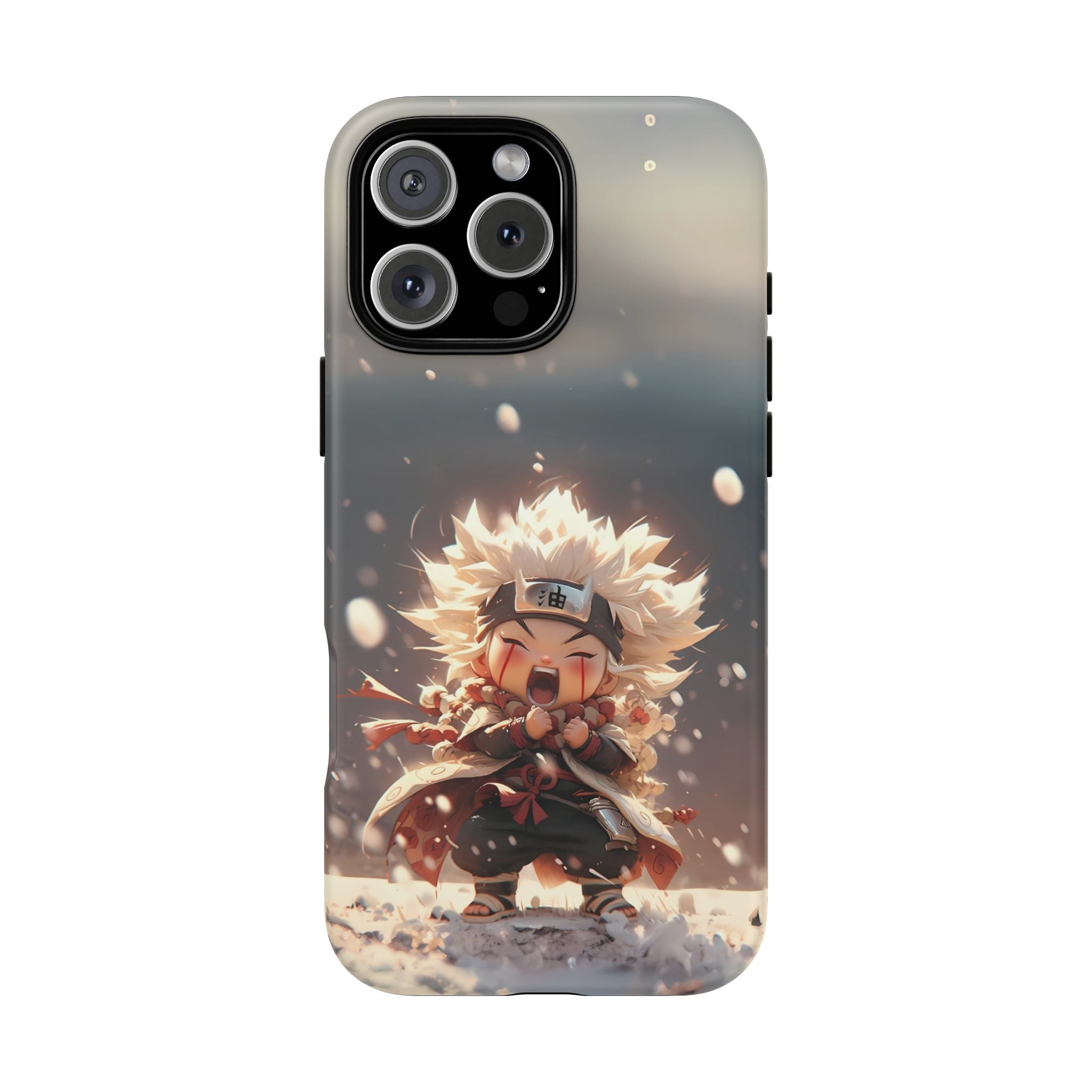 Anime Phone Case – Chibi Jiraiya Tough Protective Case for iPhone & Samsung