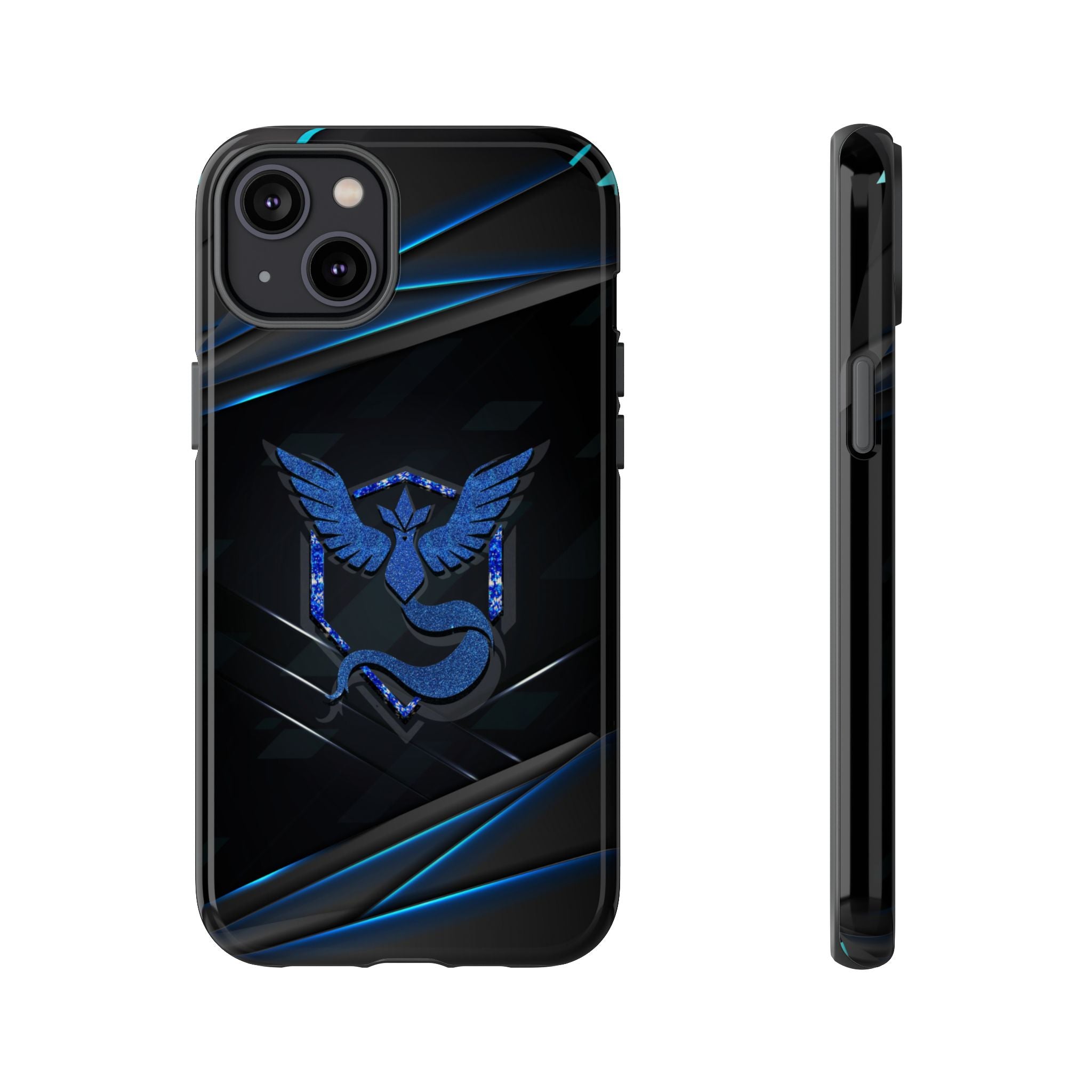 Team Mystic Phone Case - Tough Dual-Layer Protective Case for iPhone, Samsung, Pixel
