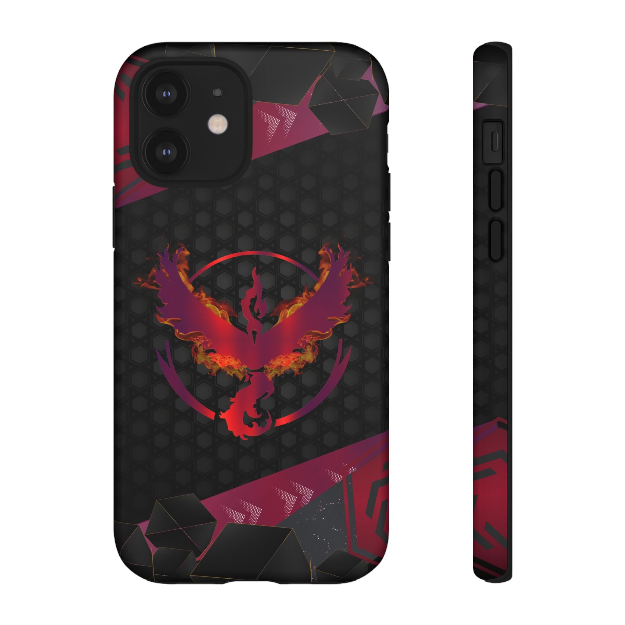 Pokémon Phone Case – Team Valor Tough & Rugged Dual-Layer Protection for iPhone, Samsung, Pixel | Wireless Charging Ready
