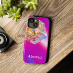Vibrant 3D Cube Phone Case - Colorful Gradient Art for iPhone, Samsung & Pixel