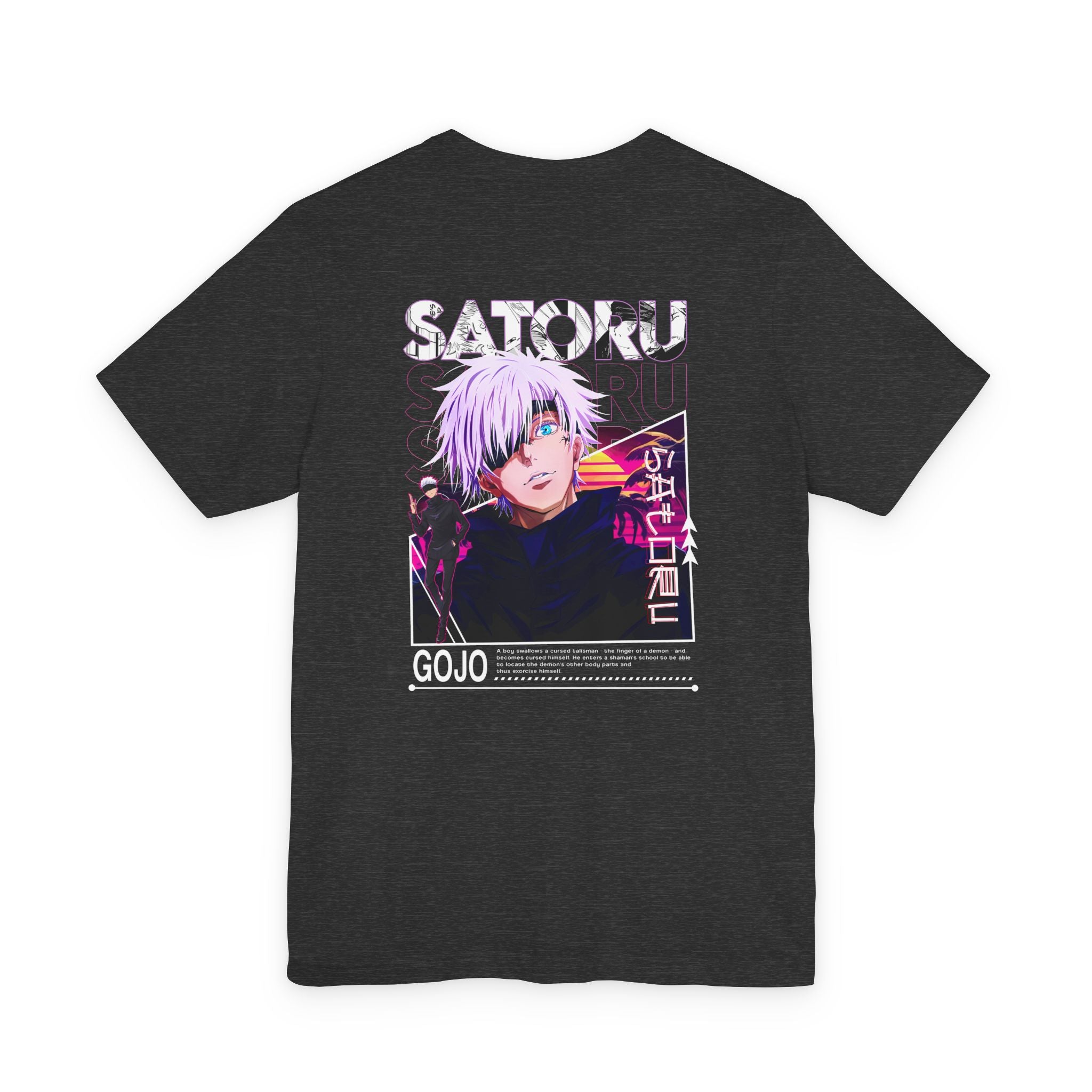 Gojou Satoru Shirt – Unisex Anime Graphic Tee | Soft Cotton for Jujutsu Kaisen Fans & Collectors