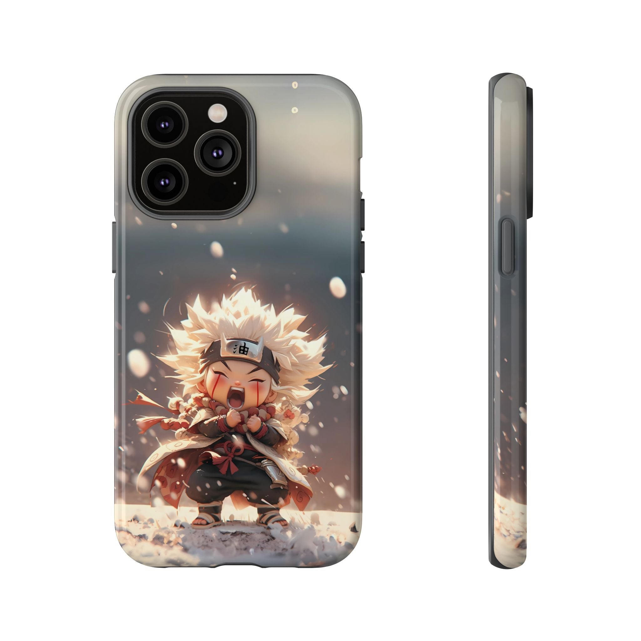 Anime Phone Case – Chibi Jiraiya Tough Protective Case for iPhone & Samsung