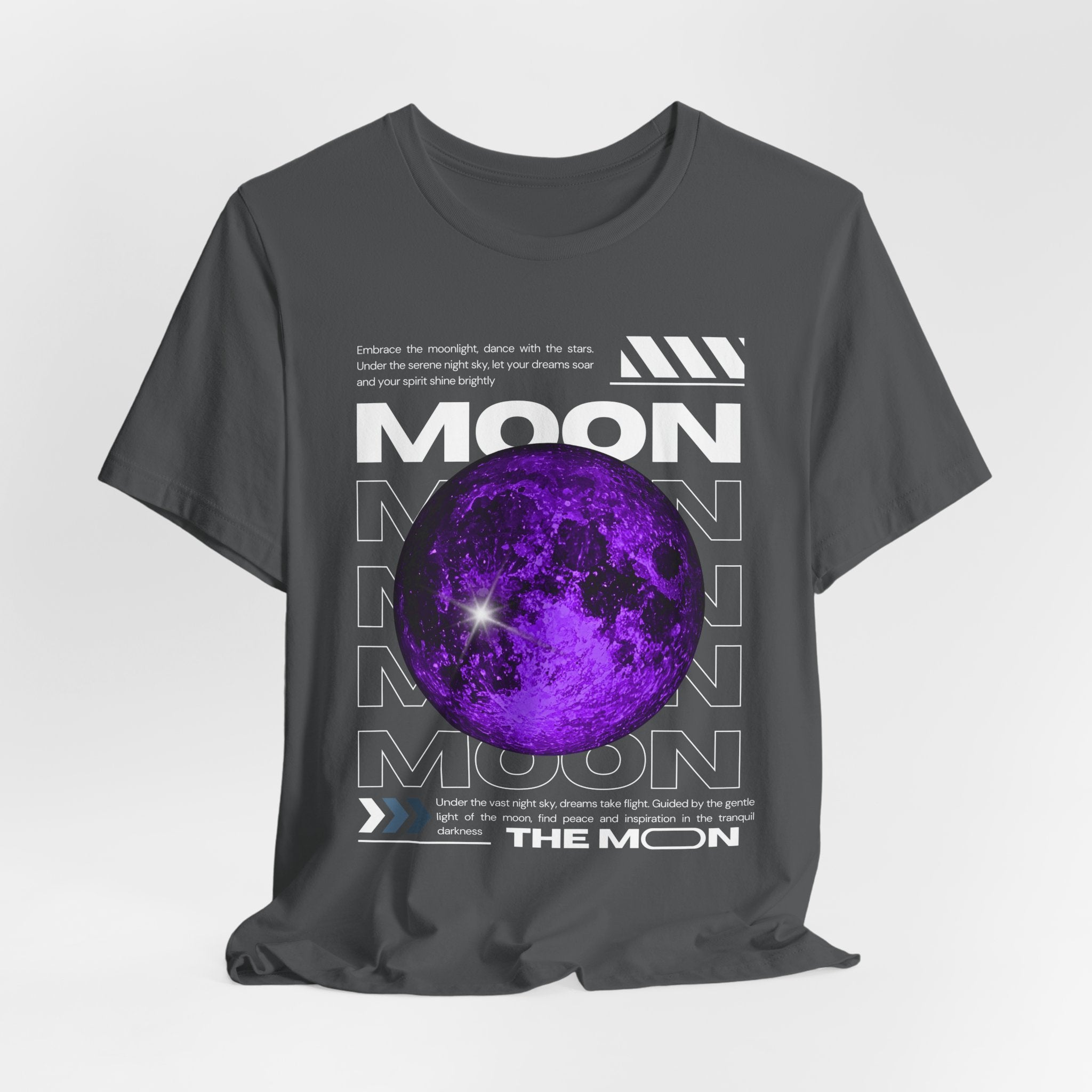 Unisex Moon-Themed T-Shirt | Casual Short Sleeve Tee | Astronaut Lover Gift