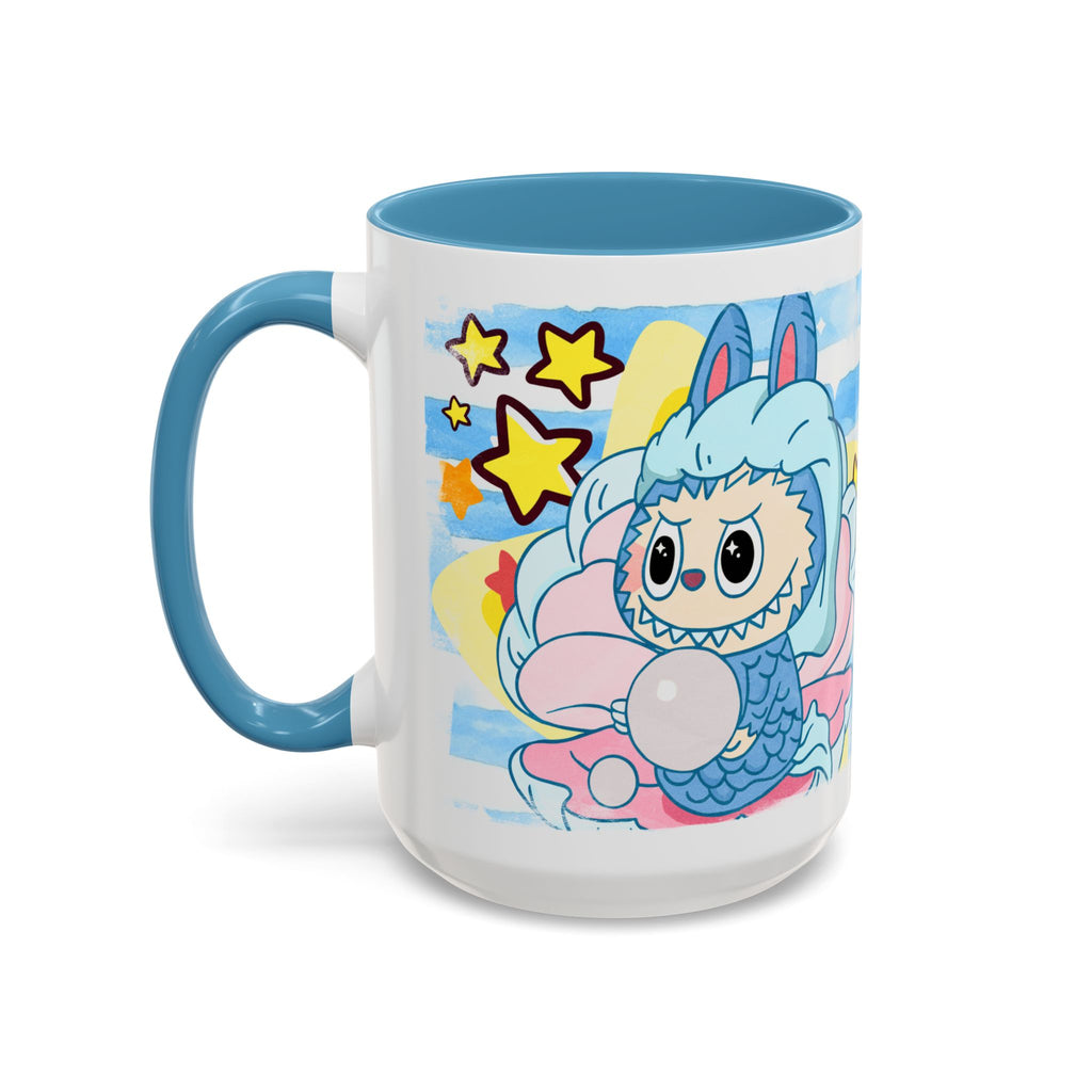 Lazy Yoga Accent Coffee Mug - Cute Animal Design 11oz & 15oz