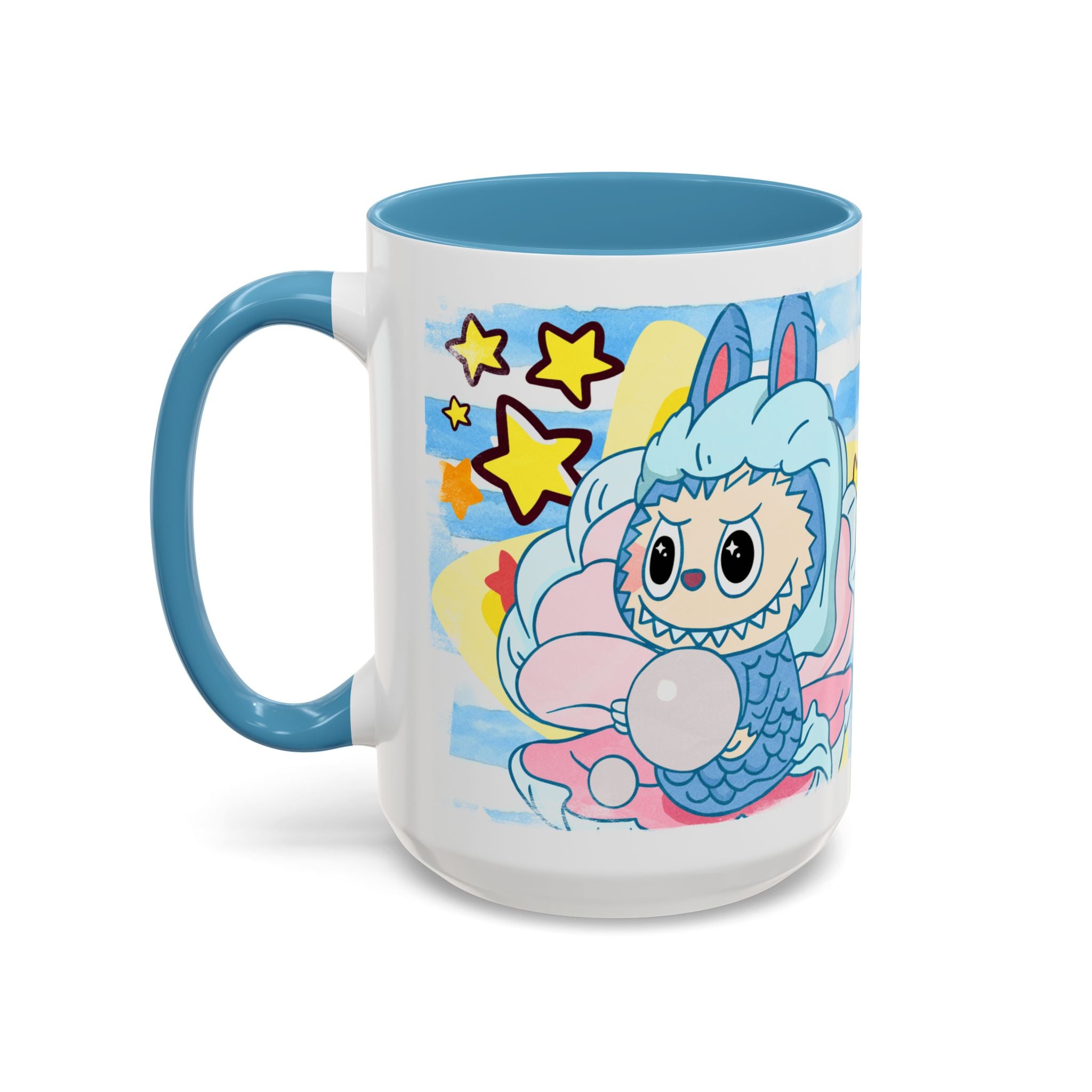 Lazy Yoga Accent Coffee Mug - Cute Animal Design 11oz & 15oz