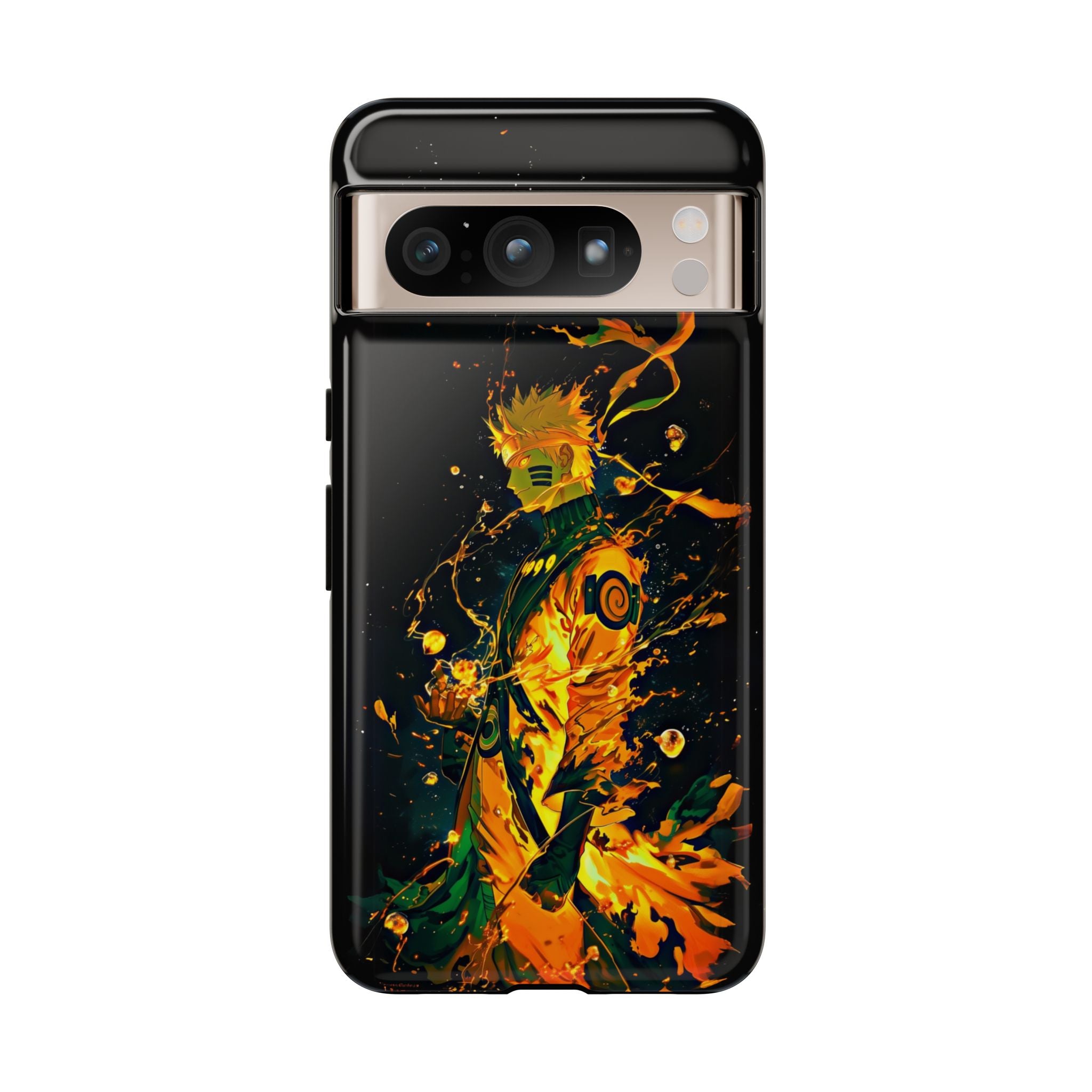 Naruto Kurama Phone Case - Nine Tails Fox Anime Protective Cover
